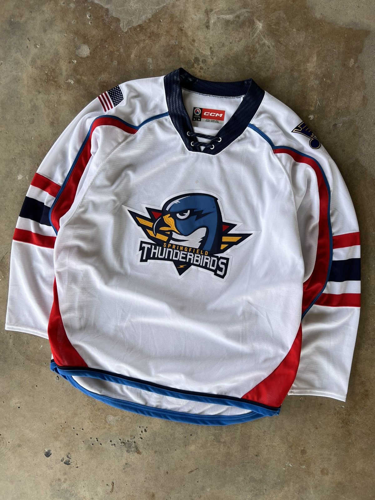NHL Vintage NHL Peoria Thunderbirds Hockey Jersey Size US XL / EU 56 / 4 - 1 Thumbnail