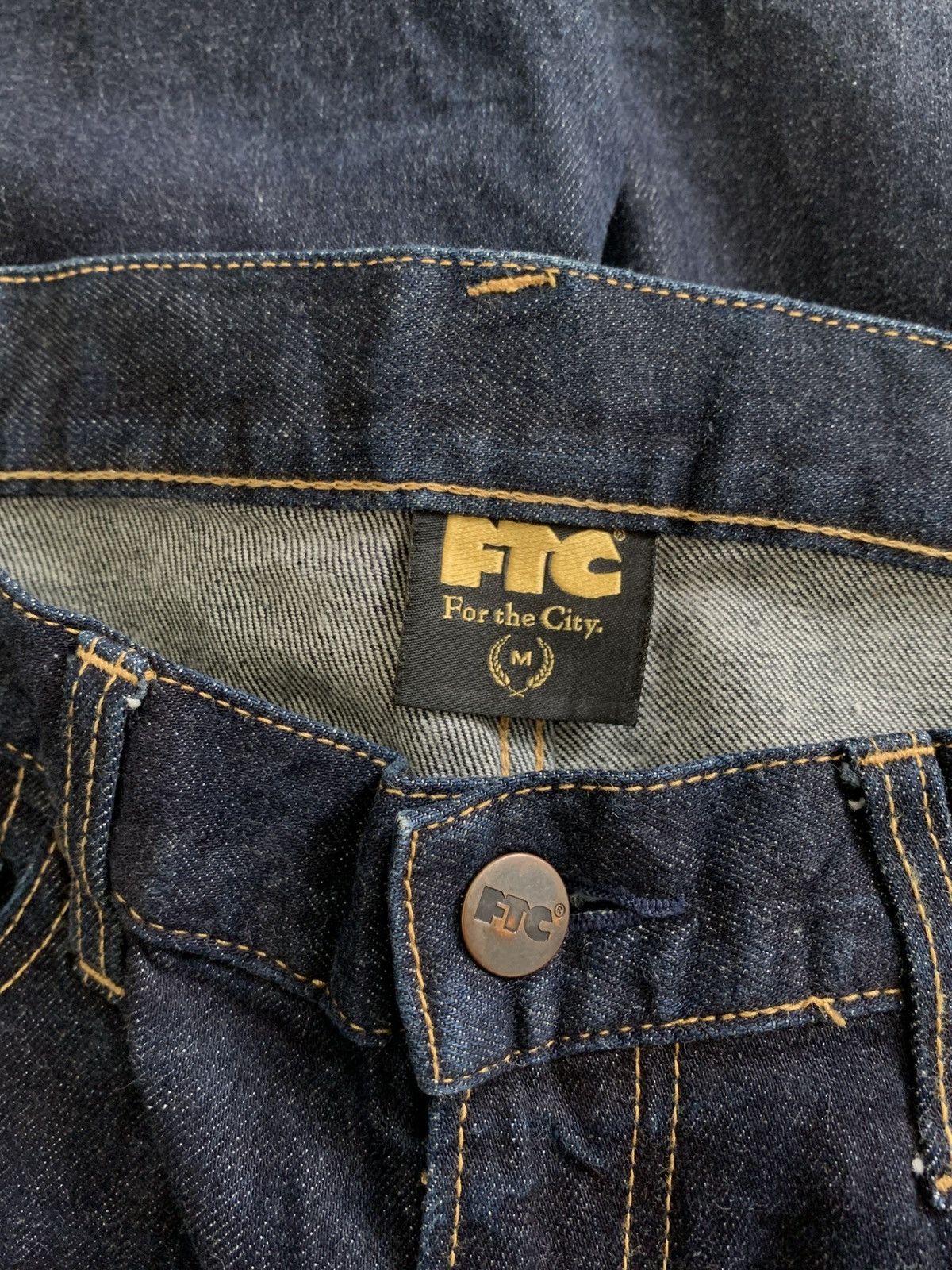 FTC FTC Skateboards Reguler Straight Deep Indigo Denim Size US 32 / EU 48 - 3 Thumbnail