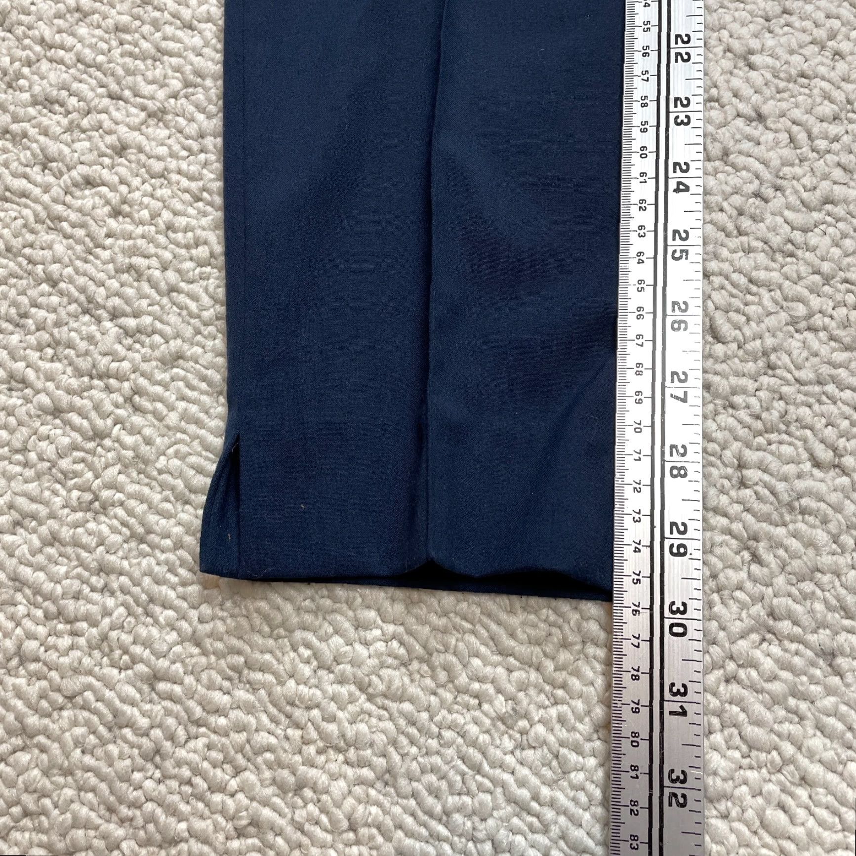 Laundry by Shelli Segal laundry by Shelli Segal Dress Pants Womens 6 Navy Blue Straight 32x30 Pants Casual Size 28" / US 6 / IT 42 - 4 Thumbnail