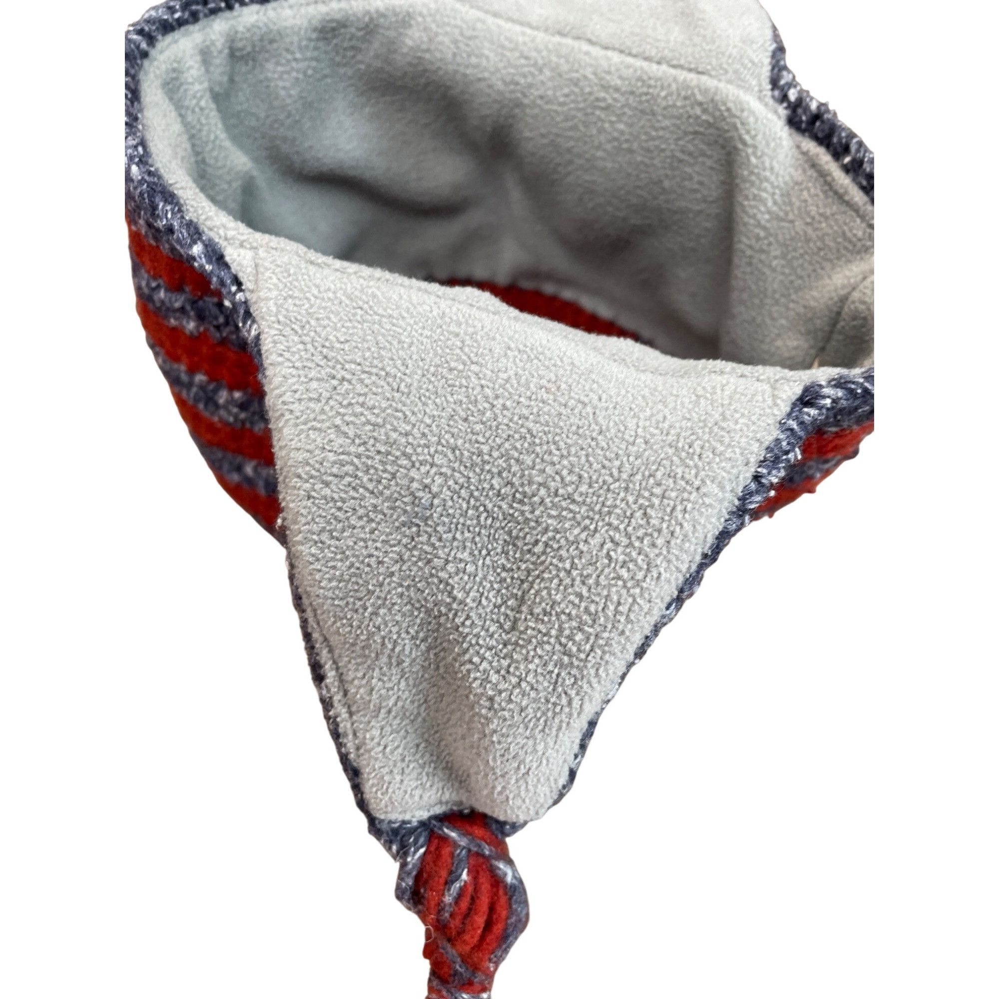 Other Native Creation Handmade gray red wool Earflap winter hat SK Size ONE SIZE - 10 Thumbnail