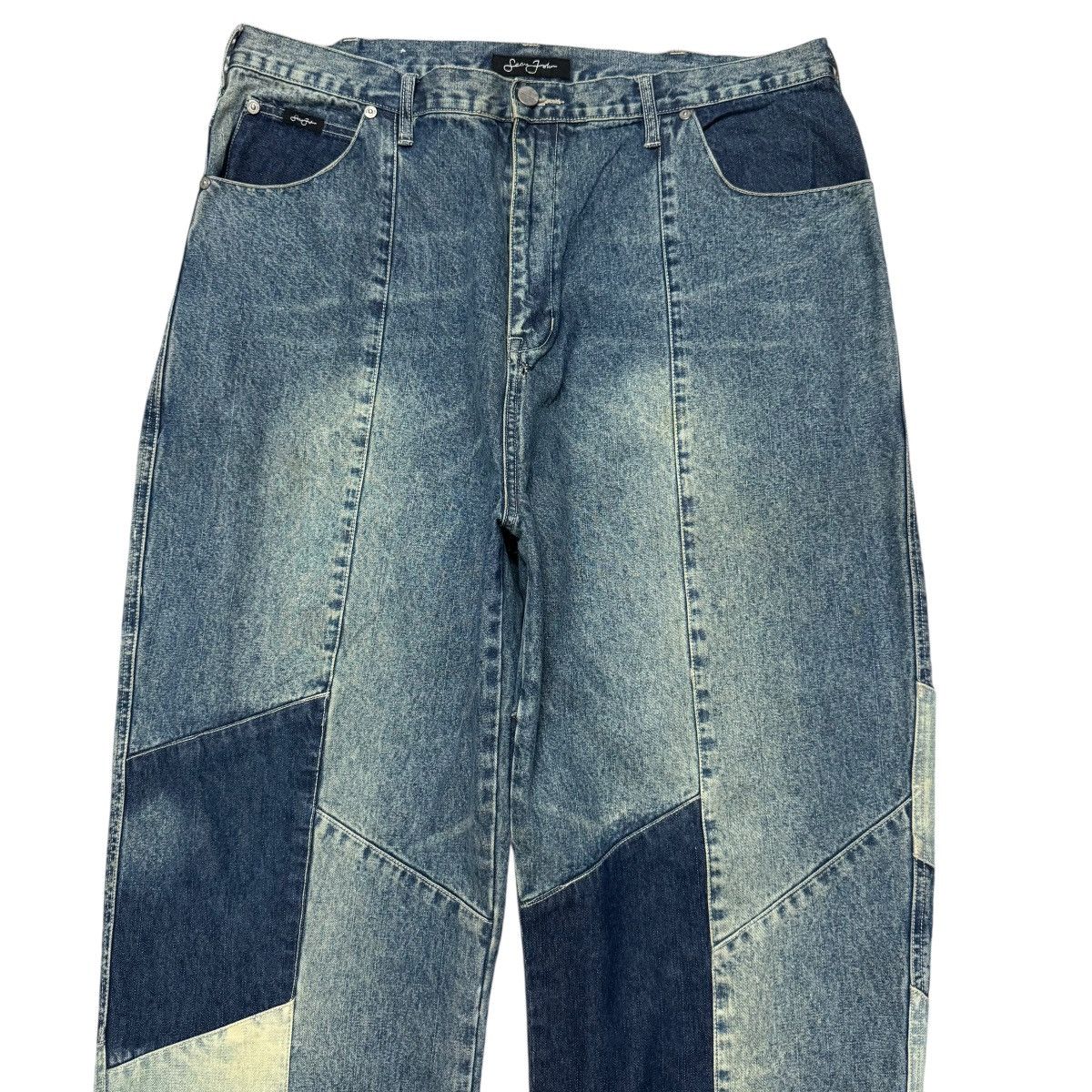 Sean John Vintage Sean John Denim Patchwork Baggy Jeans Size US 40 / EU 56 - 3 Thumbnail