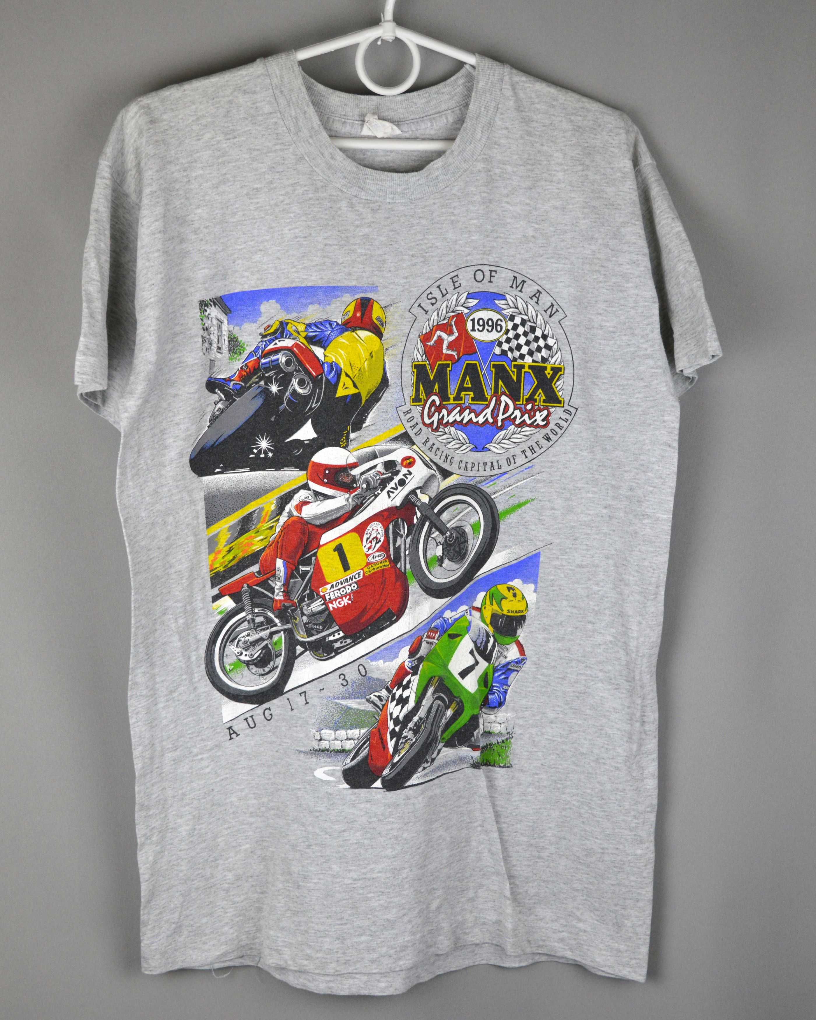 Vintage Isle Of man Grand Prix 1996 Size US M / EU 48-50 / 2 - 1 Thumbnail