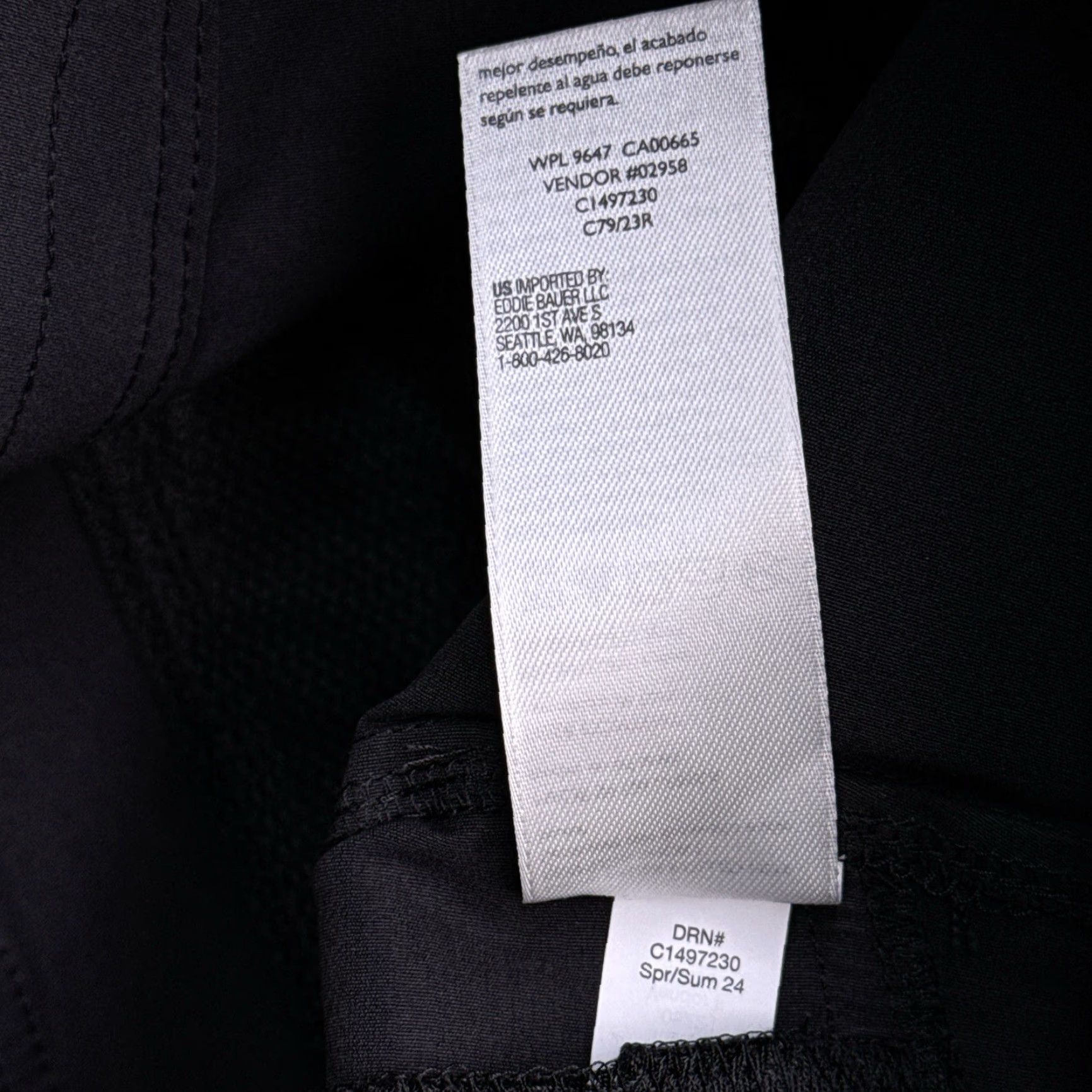 Eddie Bauer Eddie Bauer Shorts Womens 6 Black Mid Rise Stretch Rolled Hem New Size 28" / US 6 / IT 42 - 7 Thumbnail