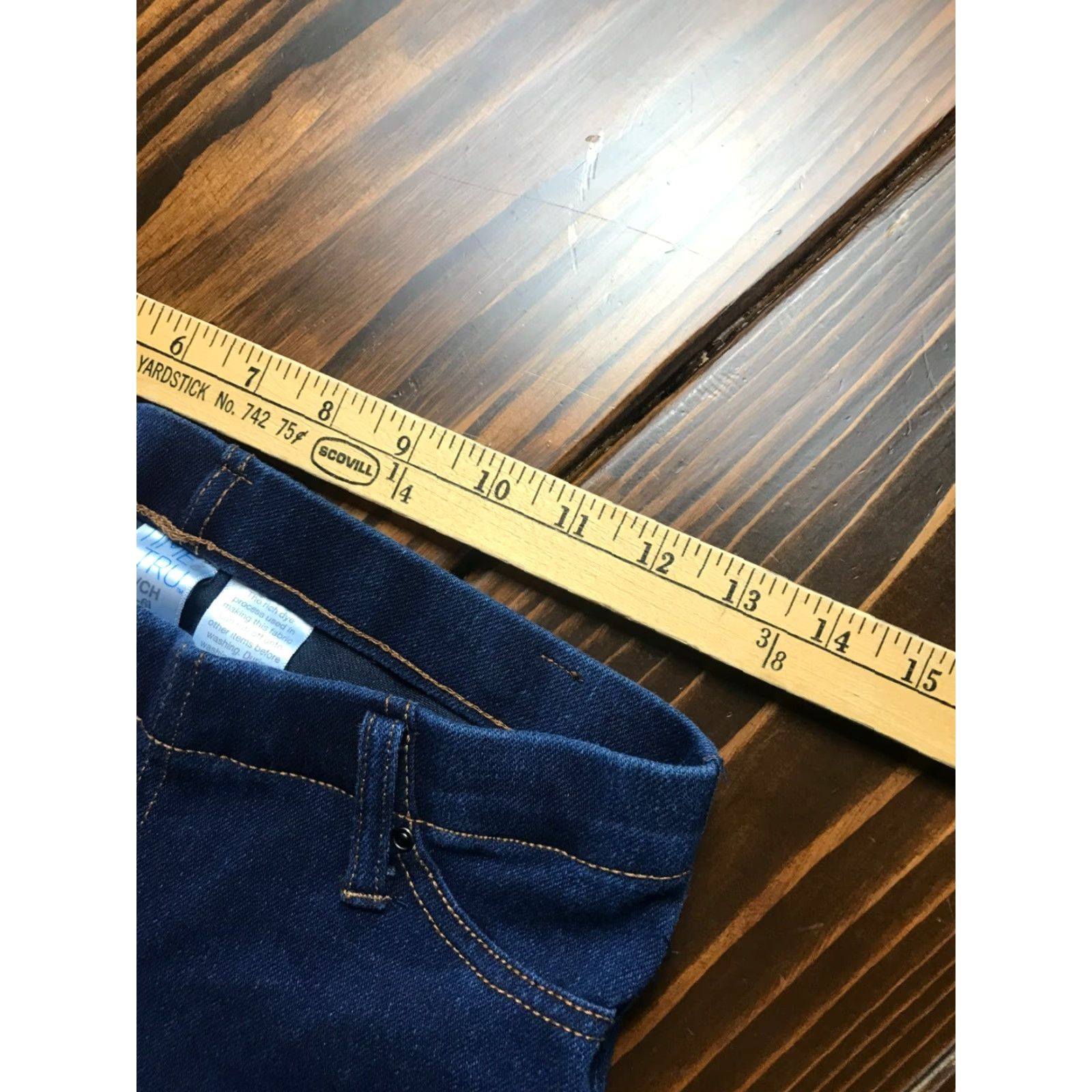 Vintage Time And Tru Jeans Women's Size Small Blue Jegging Pull On Cuffed Size 28" / US 6 / IT 42 - 5 Thumbnail