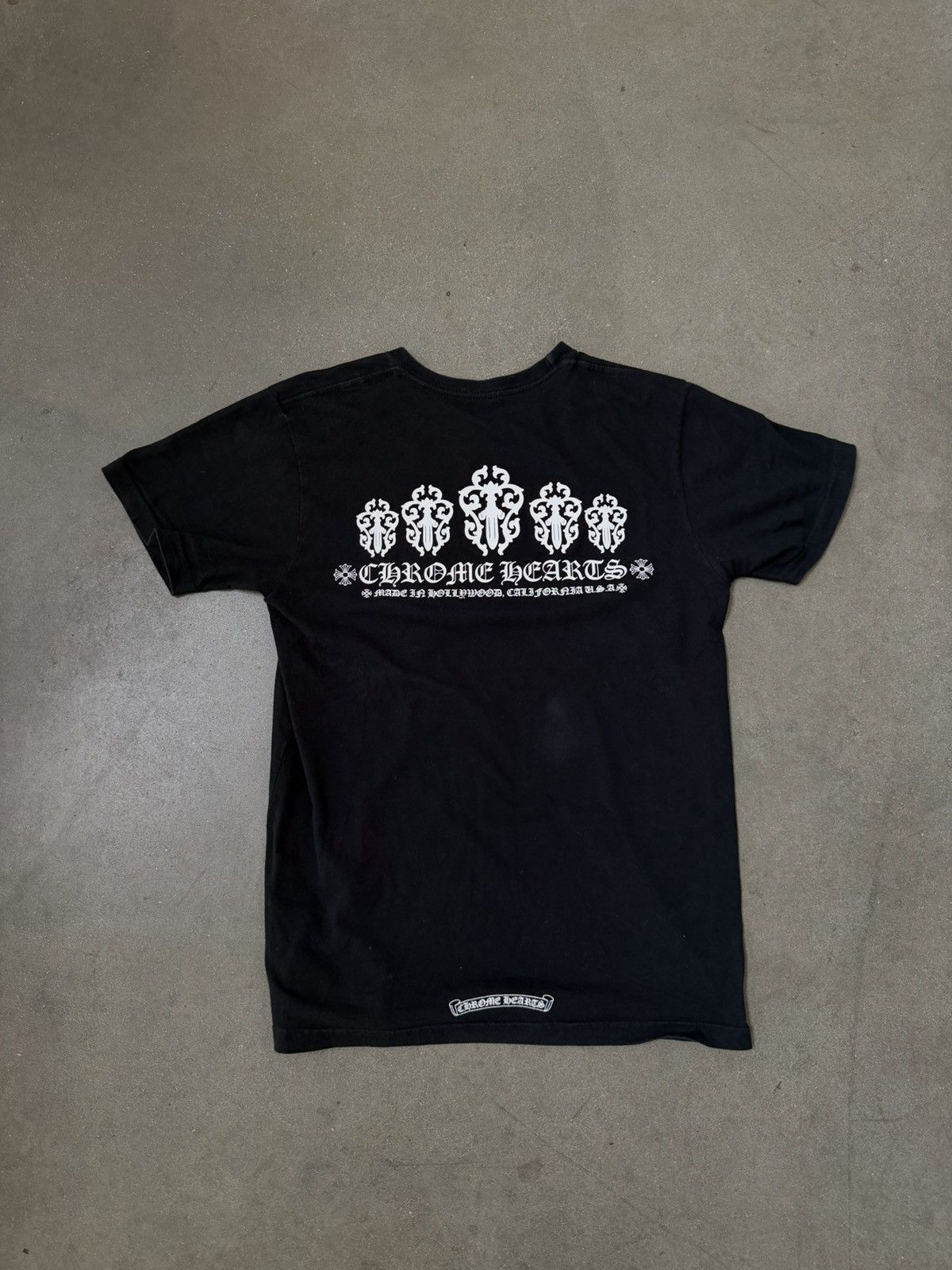 Chrome Hearts RARE! Chrome Hearts Hollywood Dagger T-Shirt Size US M / EU 48-50 / 2 - 1 Thumbnail