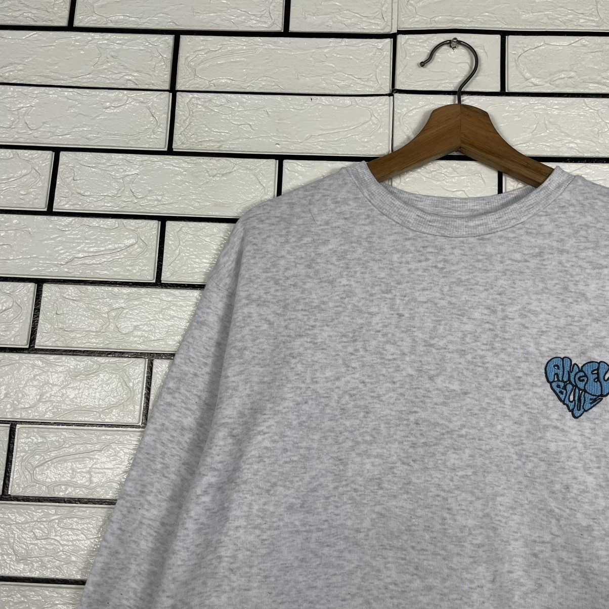 Japanese Brand Japanese Brand Angel Blue Crewneck Sweatshirt Size US M / EU 48-50 / 2 - 6 Thumbnail