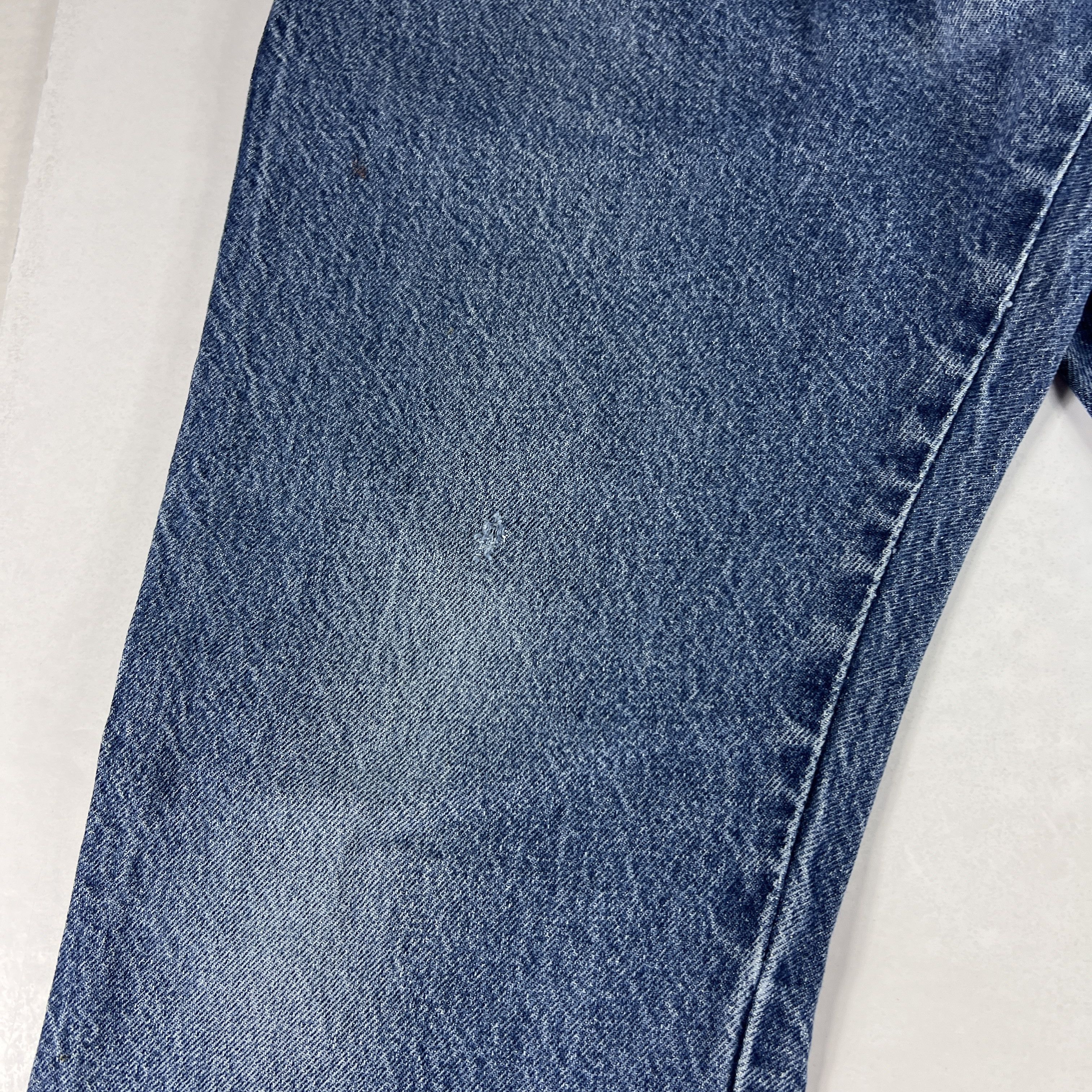 Levi's Y2K Levi's Jeans 517 Boot Cut Blue Faded Cotton Denim Size US 36 / EU 52 - 5 Thumbnail