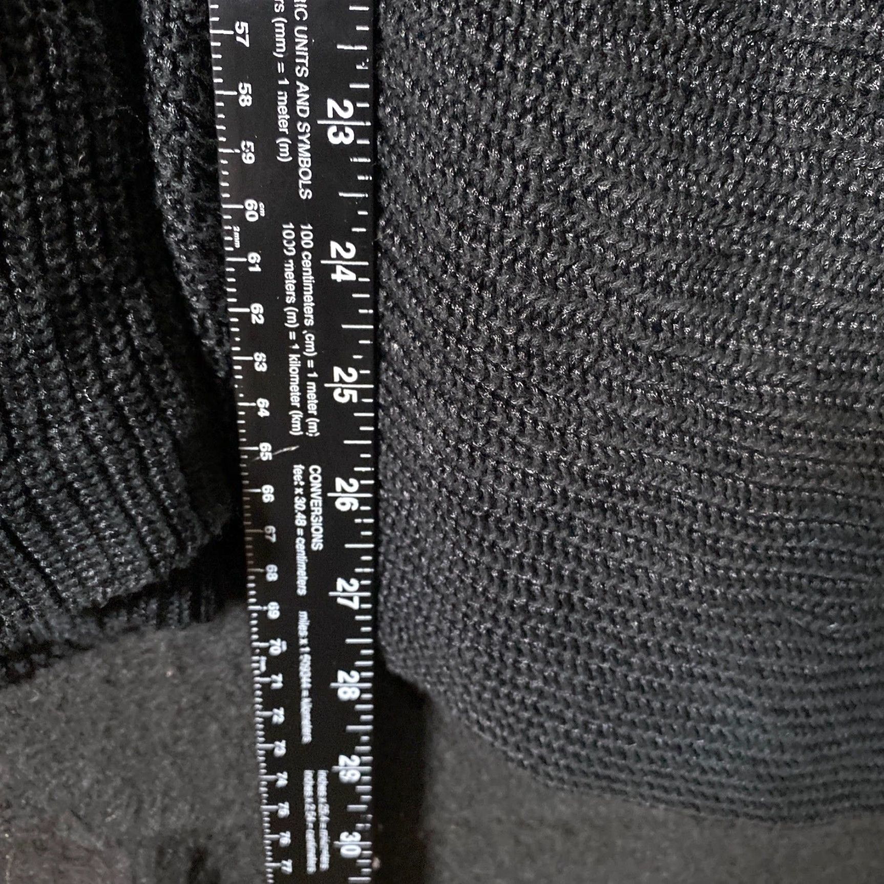 Ralph Lauren Lauren Ralph Womens Sweater Black Crew Neck Long Sleeve Cotton Knit XLarge Size XL / US 12-14 / IT 48-50 - 7 Thumbnail