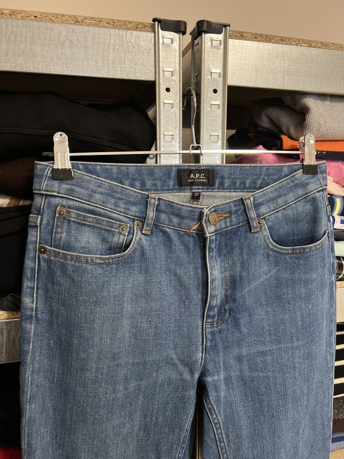 A.P.C. × Vintage Vintage A.P.C High Standard Blue Jeans Size 27 Size 27" / US 4 / IT 40 - 2 Thumbnail