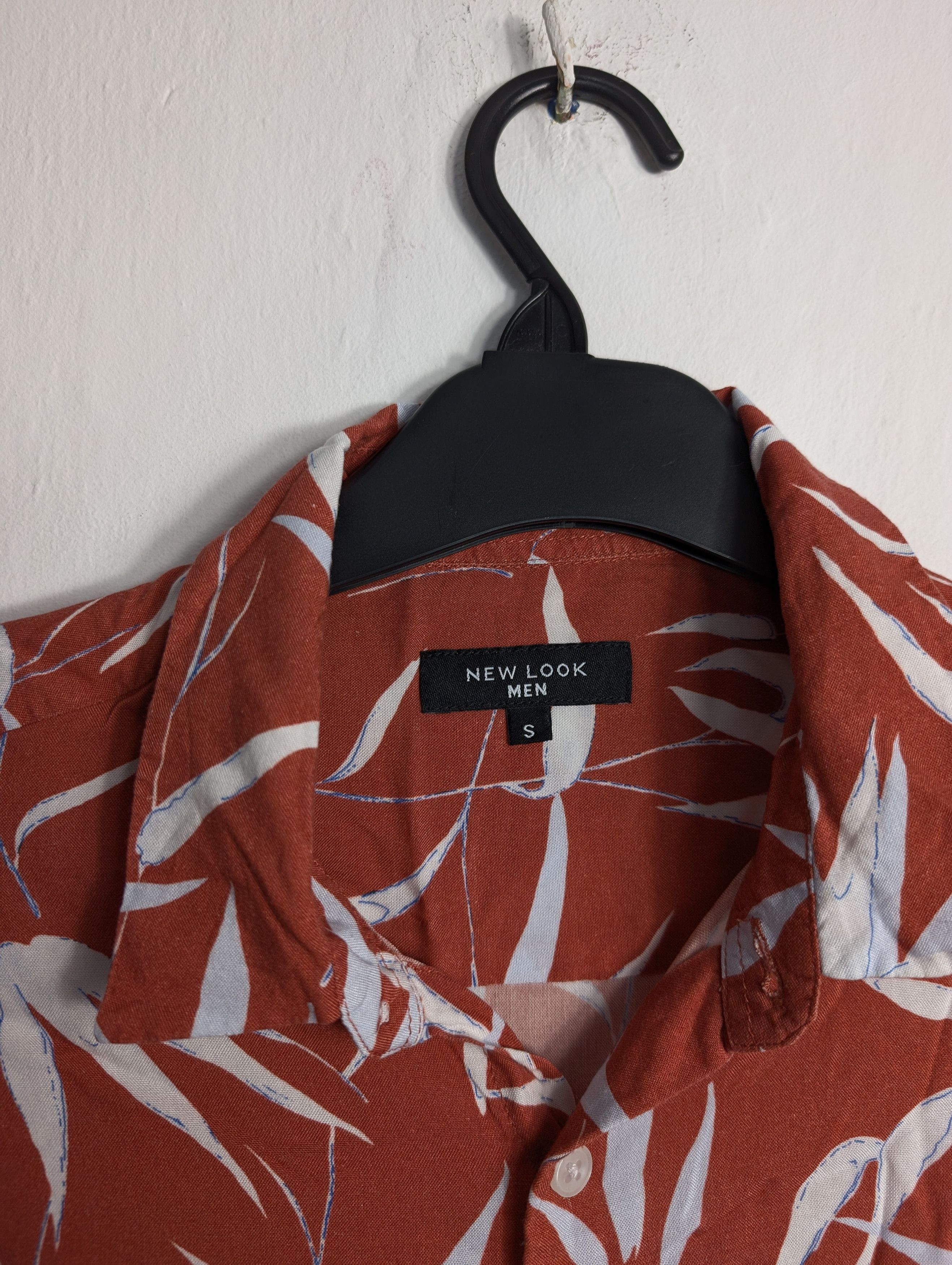 Vintage Vintage Y2K Hawaiian Shirt - Summer Floral Palm Tree Print Size US S / EU 44-46 / 1 - 4 Thumbnail