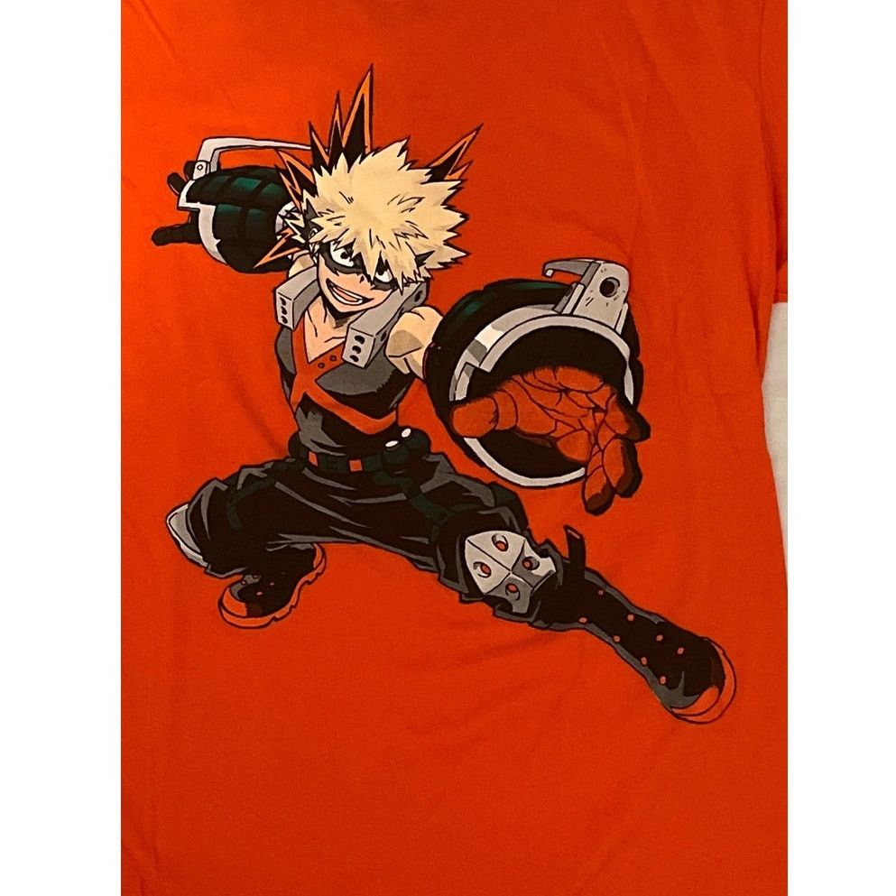 Other My Hero Academia Katsuki Bakugo T-Shirt - Orange - Size: S Size US S / EU 44-46 / 1 - 3 Thumbnail
