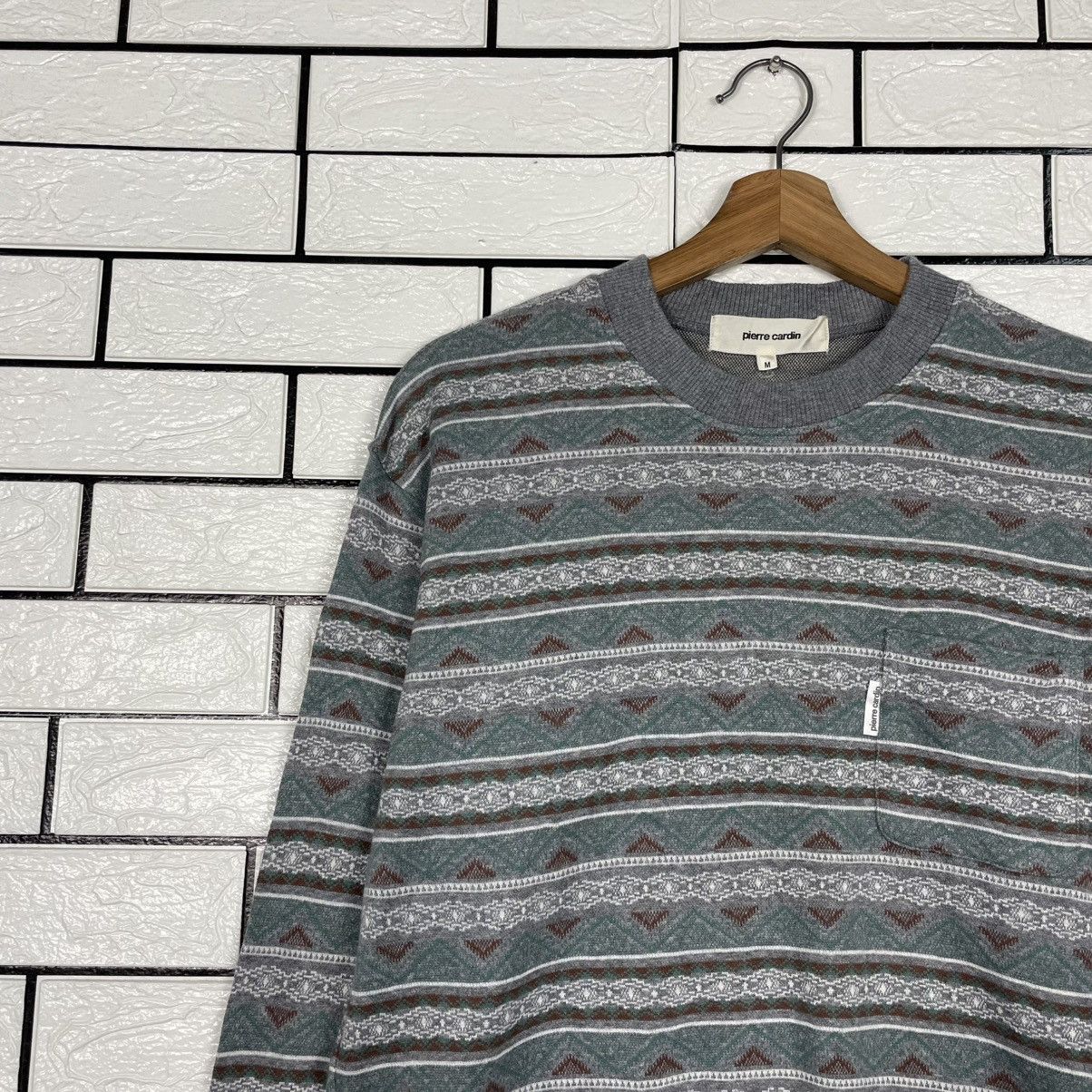 Pierre Cardin Pierre Cardin Stripe Sweater Size US M / EU 48-50 / 2 - 6 Thumbnail