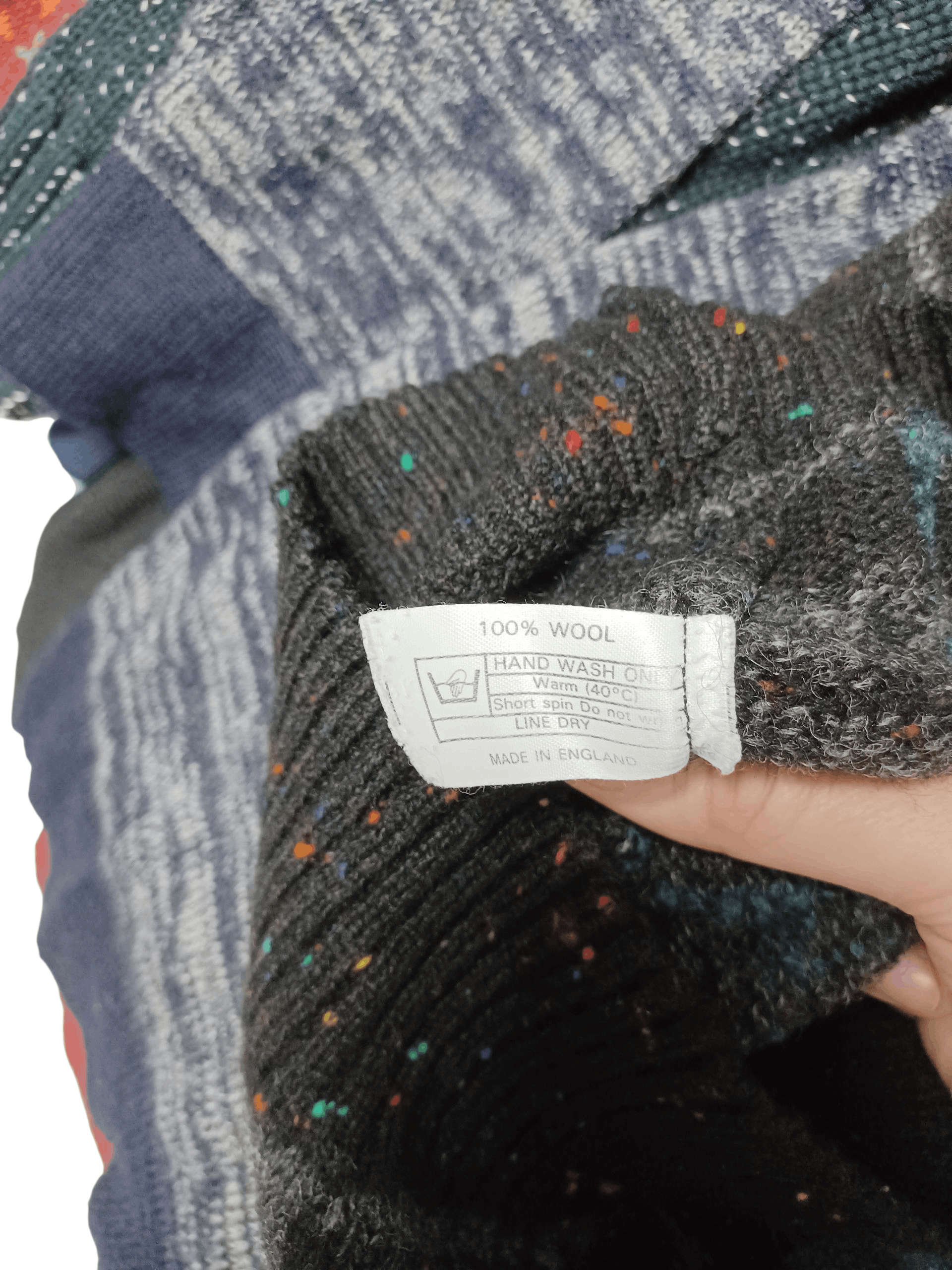 Other ANTARTEX VINTAGE 100% WOOL MADE IN ENGLAND SWEATER Size US M / EU 48-50 / 2 - 4 Thumbnail