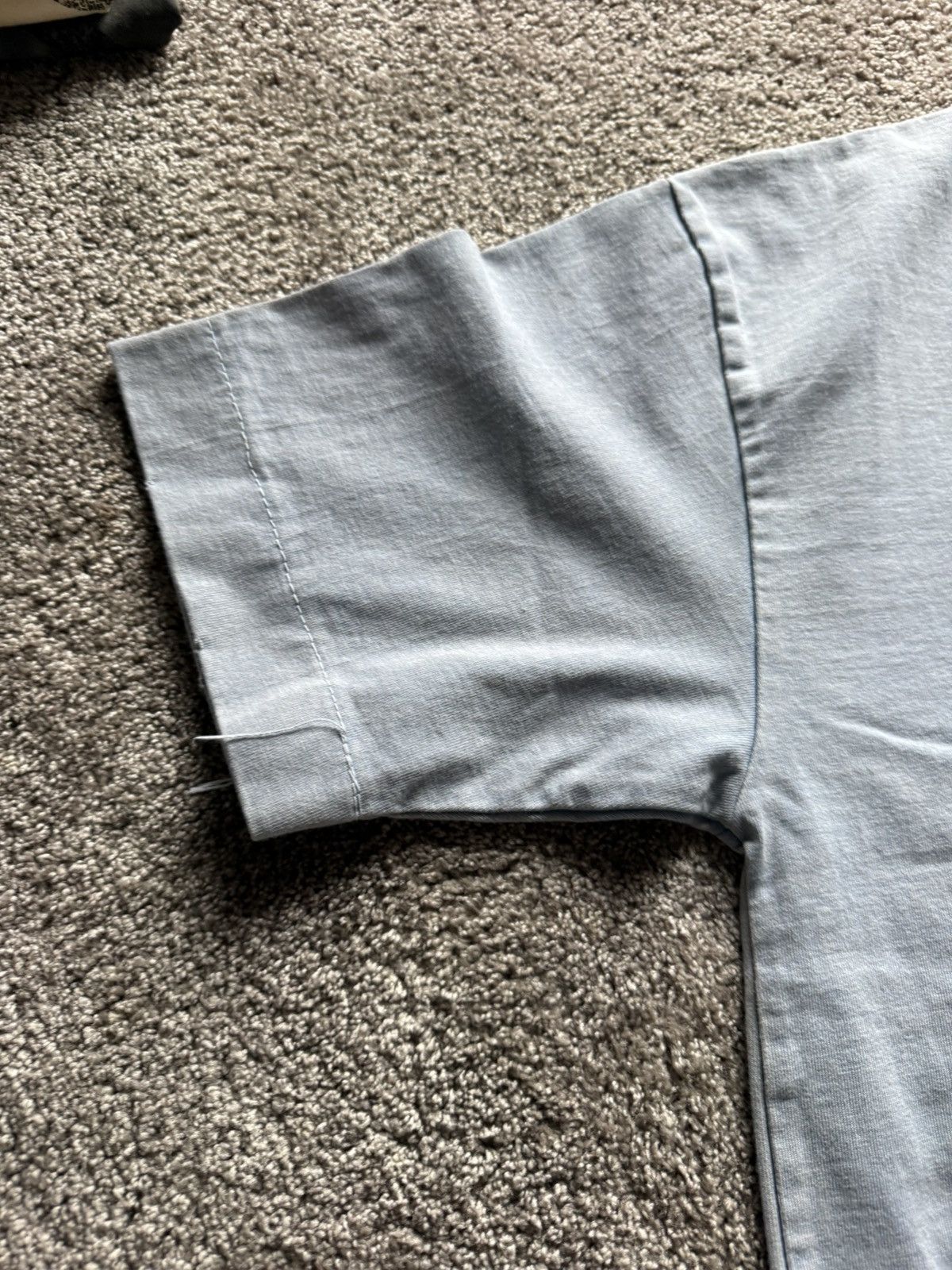 Maison MIHARA YASUHIRO Maison Mihara Yasuhiro blue amateur sewn distressed t shirt Size US M / EU 48-50 / 2 - 10 Thumbnail