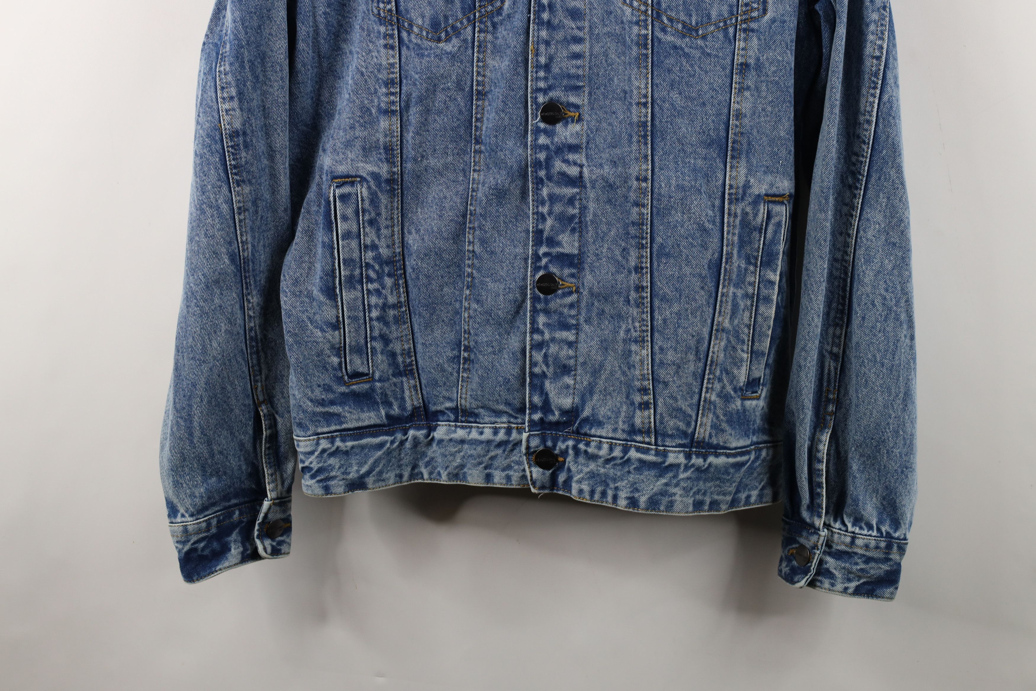 Vintage New Members Only x Nickelodeon Squarepants Denim Jacket Size US M / EU 48-50 / 2 - 3 Thumbnail