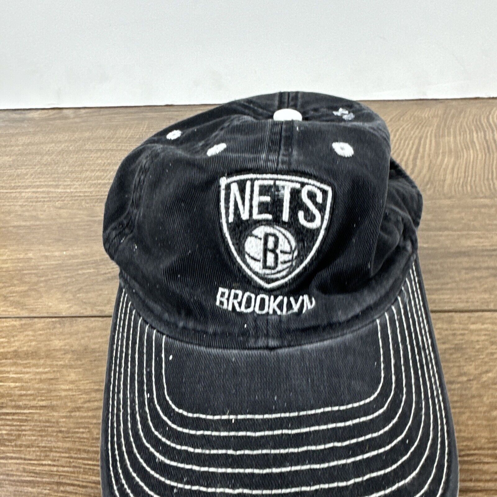 Other Brooklyn Nets Hat Nets NBA Black Hat Adjustable Adult Size H Size ONE SIZE - 6 Thumbnail