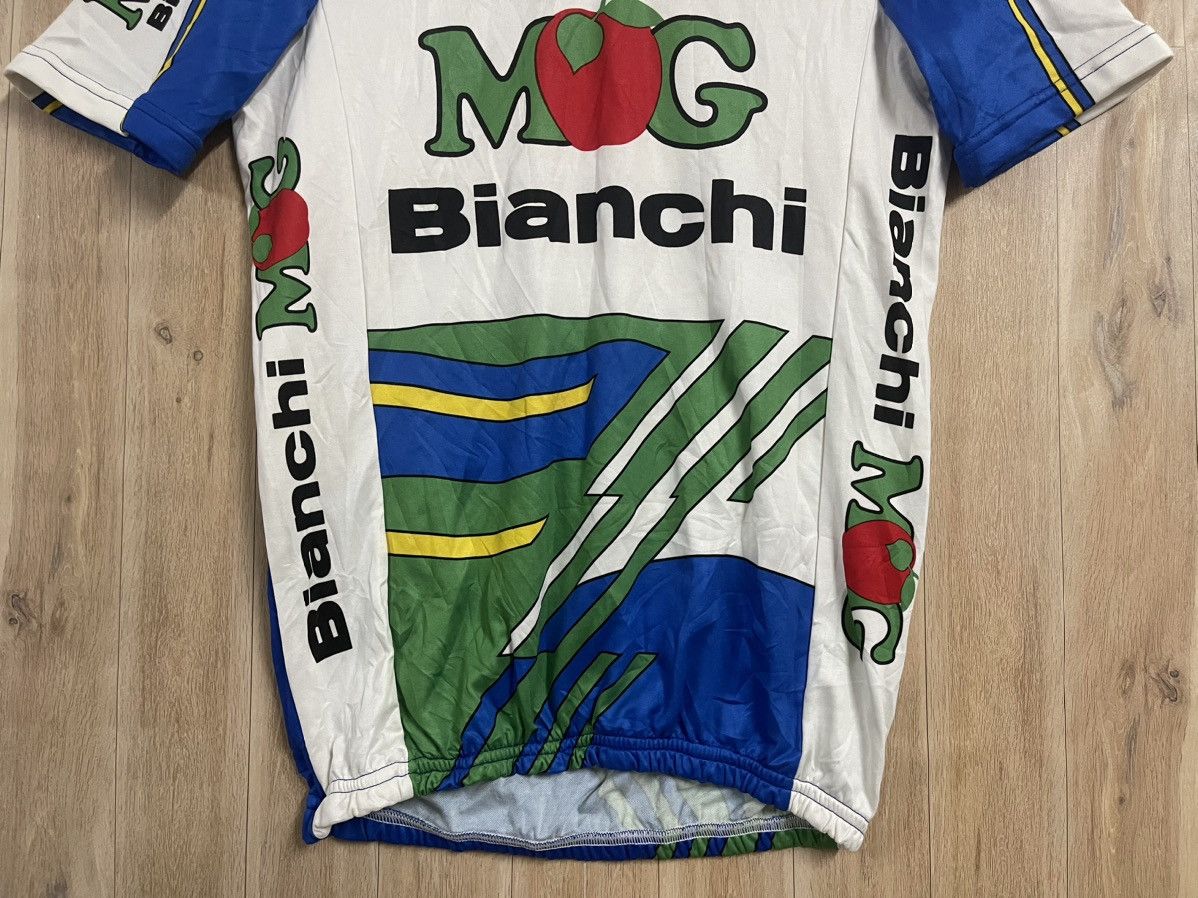 Bicycle × Vintage Vintage Bicycle Jersey Bianchi M Made in Italy Size US M / EU 48-50 / 2 - 7 Thumbnail