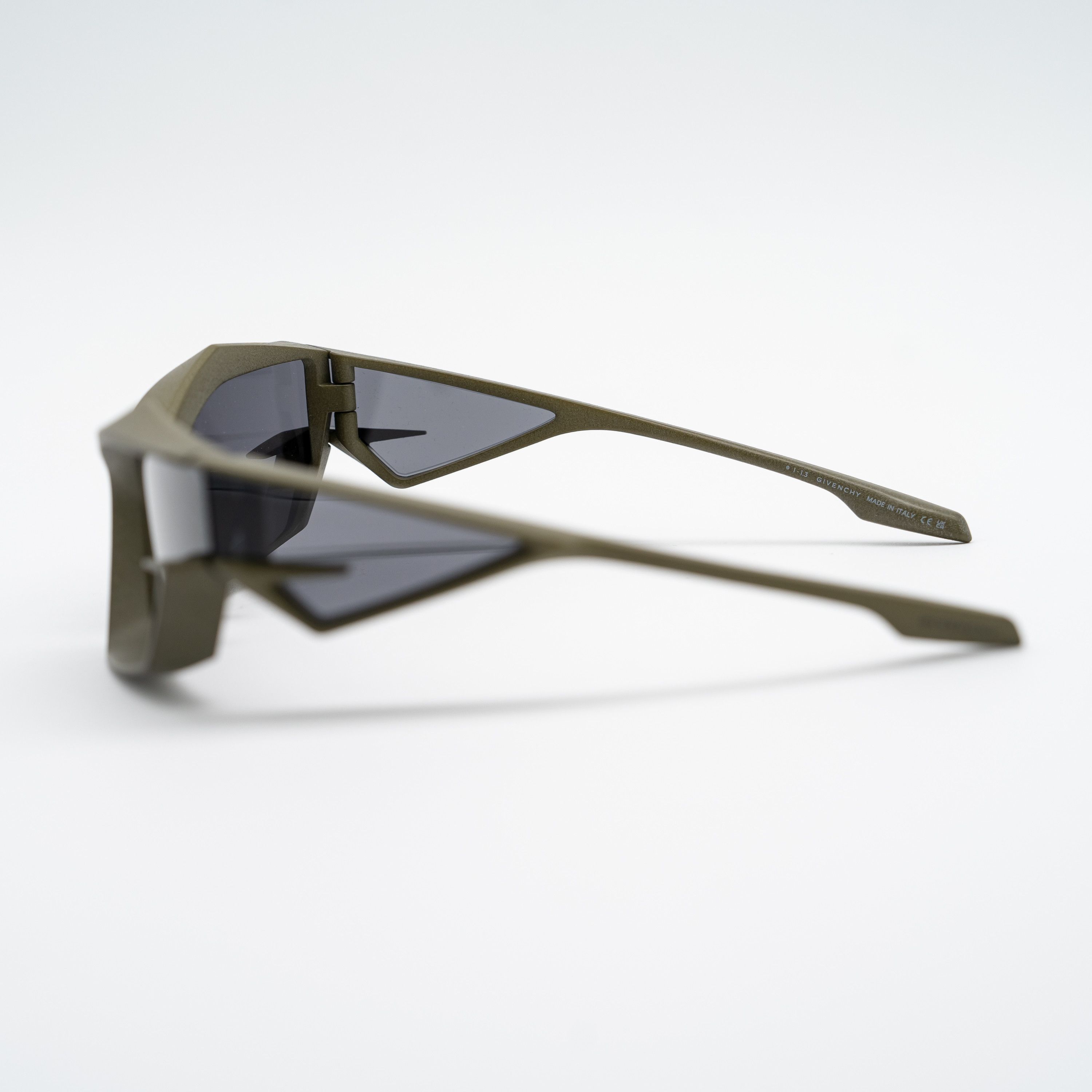 Givenchy Givenchy Giv Cut Shield Sunglasses Matte Green Unisex Size ONE SIZE - 6 Thumbnail
