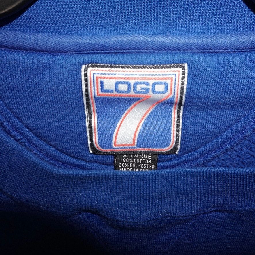 Logo 7 XL - Vintage Y2K Los Angeles Rams embroidered nfl sweatshirt Size US XL / EU 56 / 4 - 3 Thumbnail