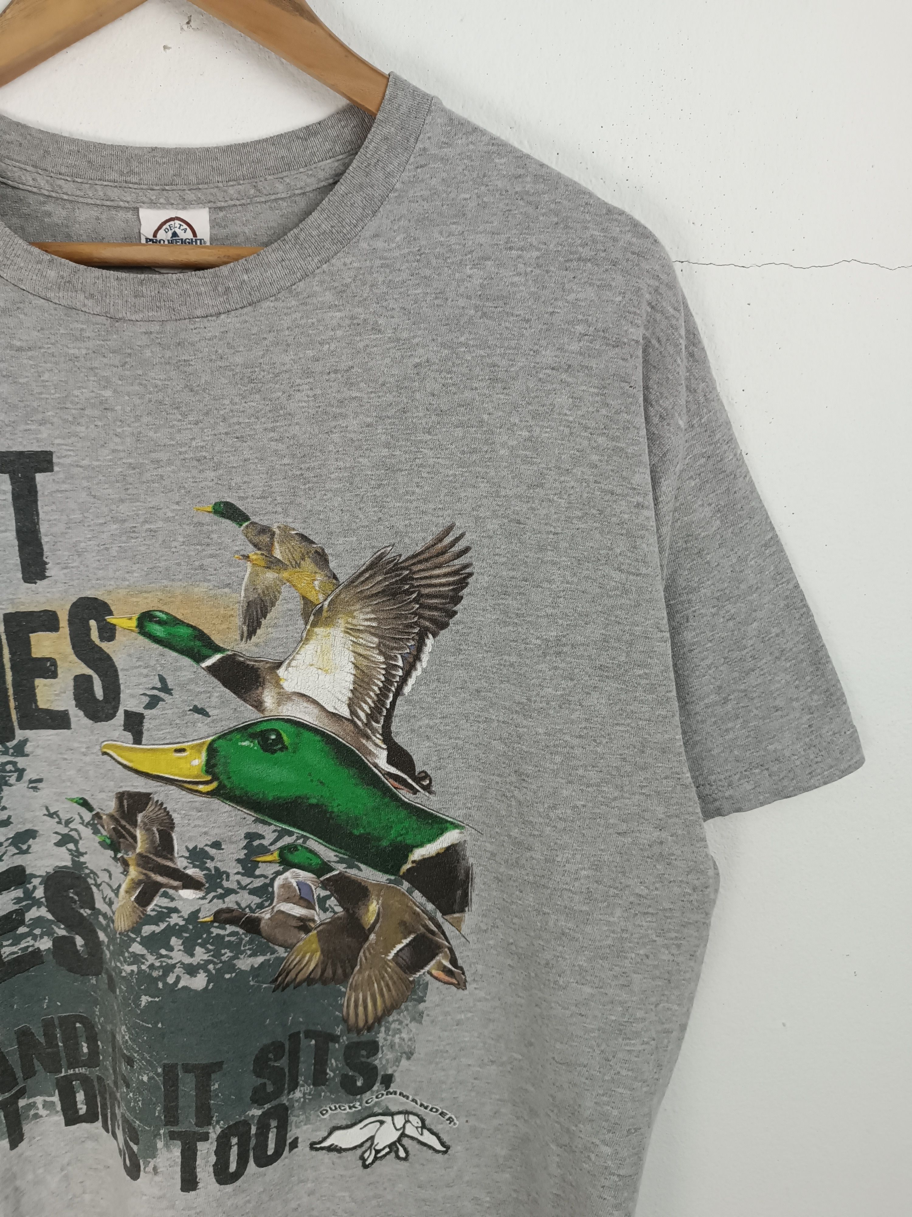 Vintage VINTAGE DUCK COMMANDER FUNNY QUOTES HUMOR ADULT TEE Size US L / EU 52-54 / 3 - 6 Thumbnail