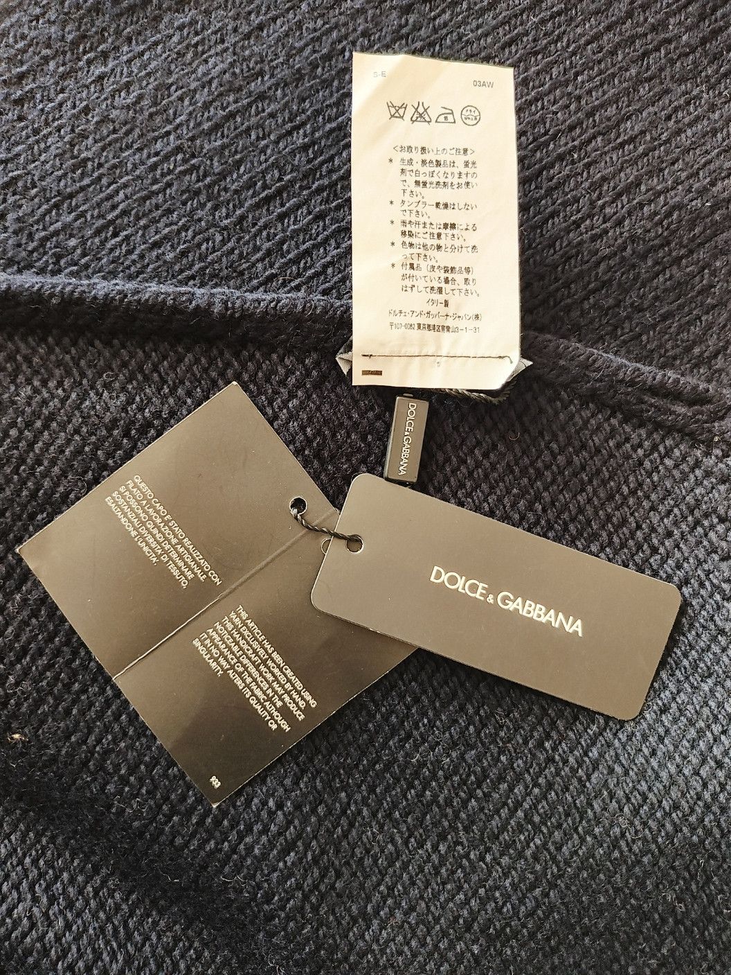 Dolce & Gabbana NWT Dolce & Gabbana Unisex Long Scarf Size ONE SIZE - 3 Thumbnail