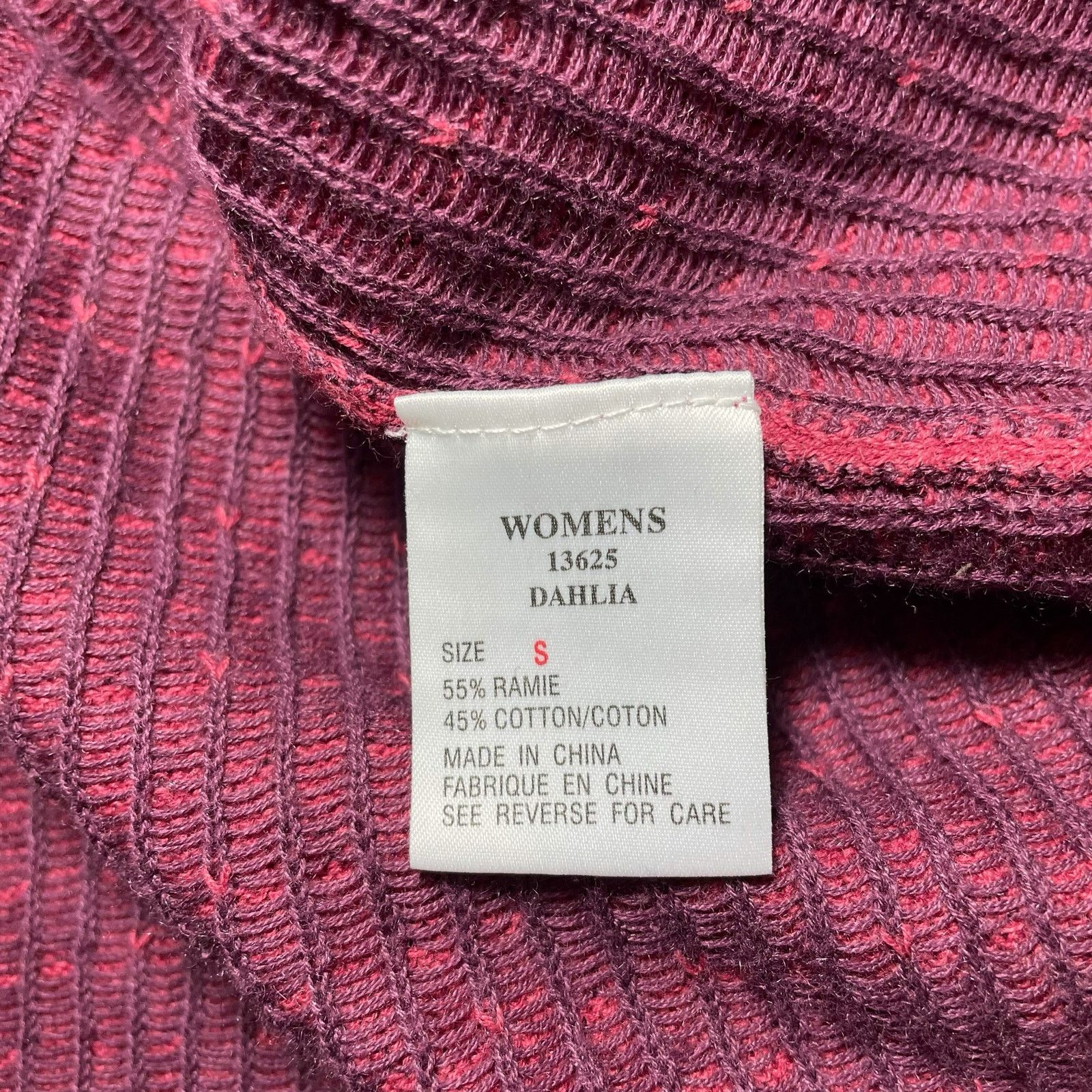 Woolrich Woolen Mills Woolrich Fair Isle Zip Up Cardigan Dahlia Magenta Pink Small Size S / US 4 / IT 40 - 5 Thumbnail