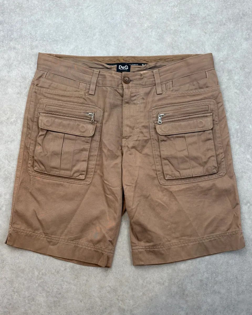Dolce & Gabbana Dolce Gabbana Vintage Cargo Shorts Jorts Big Logo