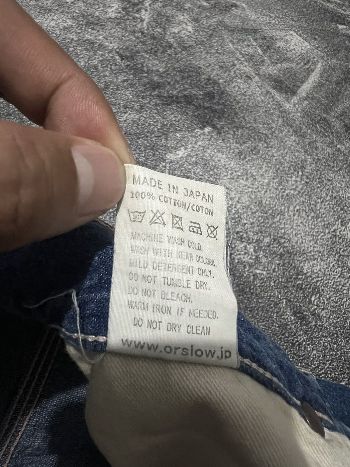 Orslow Orslow Denim Midi Skirt Buckle Back Size 29" - 10 Thumbnail