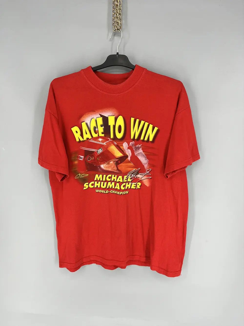 Formula 1 Michael Schumacher Race To Win World Champion Shirt Size US M / EU 48-50 / 2 - 1 Thumbnail