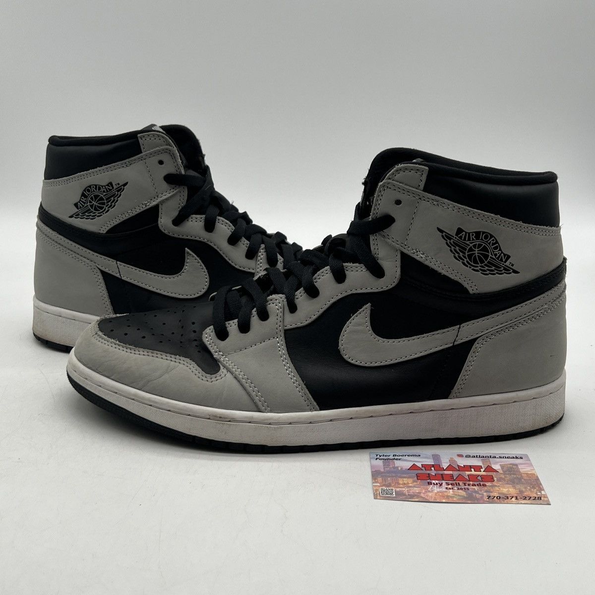 Nike Air Jordan 1 high Shadow 2.0 Size US 12 / EU 45 - 1 Thumbnail