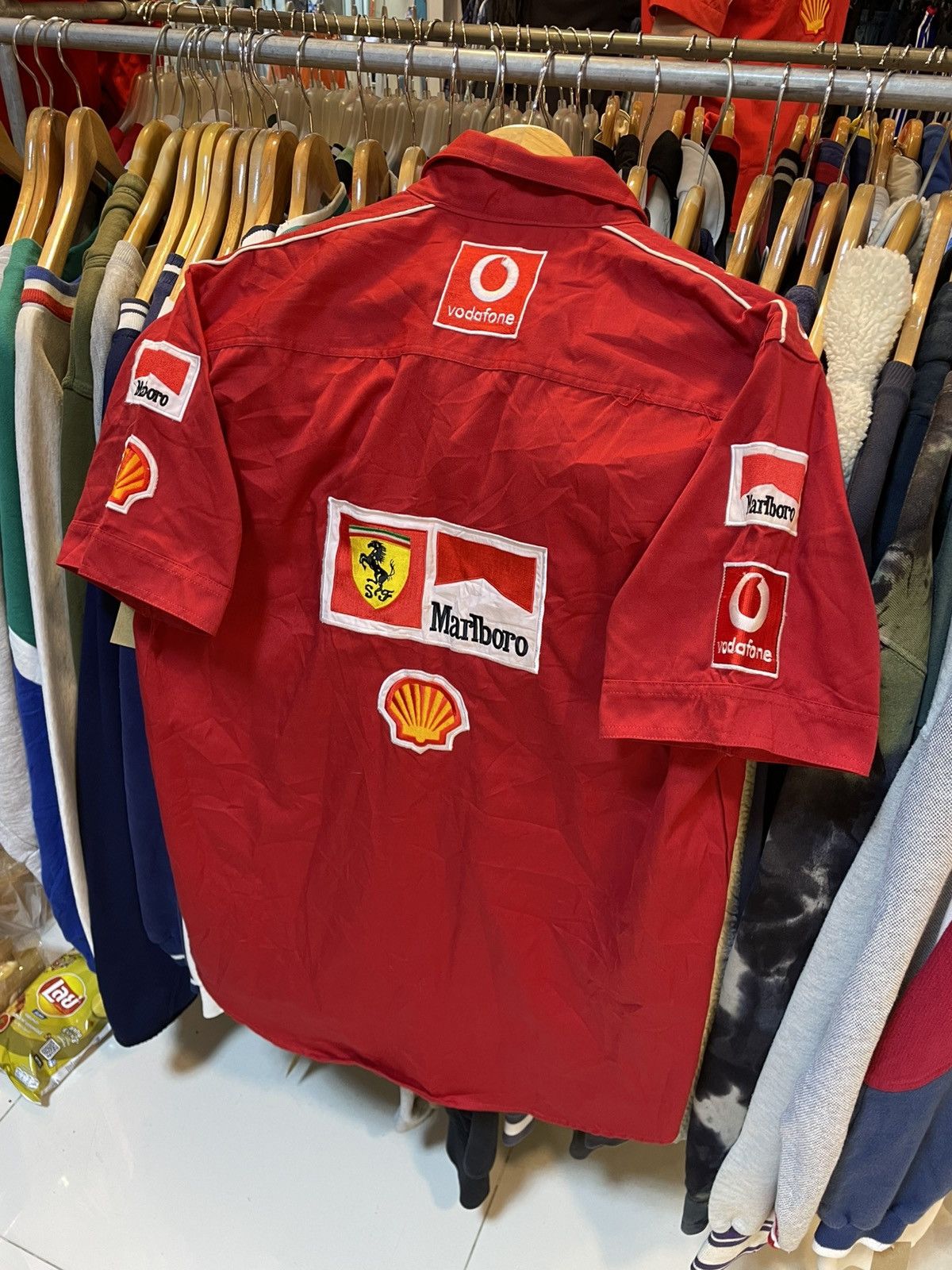Ferrari Y2K F1 Ferrari Buttons-Up Shirt Size US L / EU 52-54 / 3 - 2 Thumbnail