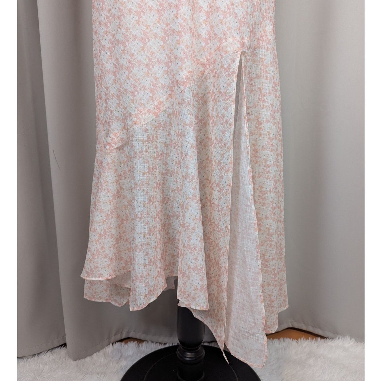 Other Cotton Candy LA Floral Print Spaghetti Strap Maxi Dress Size L / US 10 / IT 46 - 10 Thumbnail