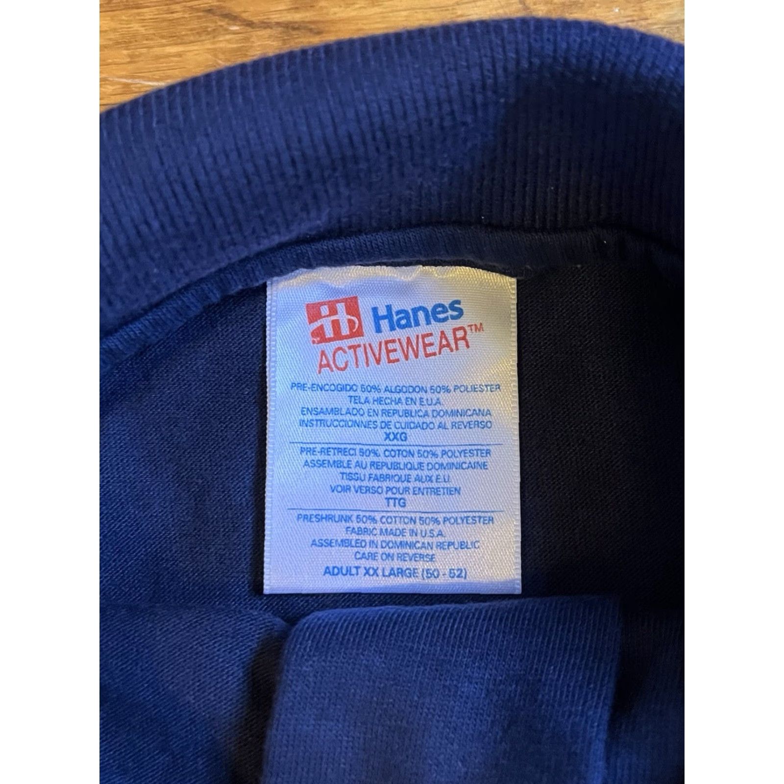 Hanes VINTAGE New York Attorney General Polo Shirt Men’s 2XL Blue Polo Shirt Mens 2XL 90s City Retro Logo Embroidered Hanes Activewear Shirt Size US XXL / EU 58 / 5 - 4 Thumbnail