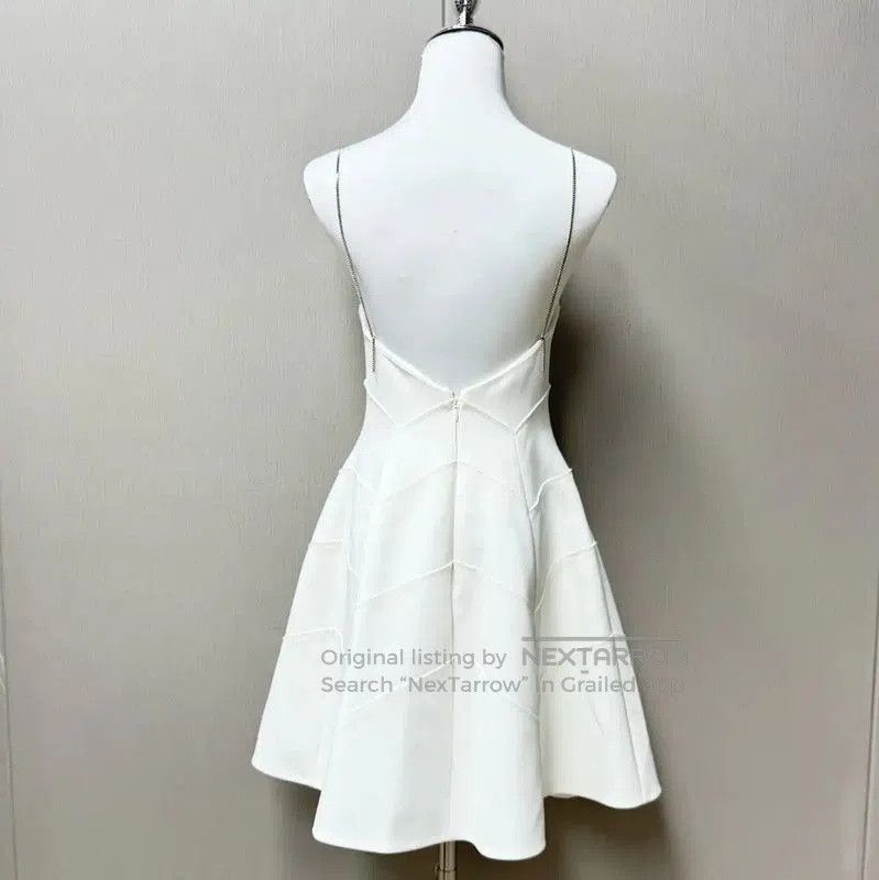 Miu Miu Miu Miu White Sleeveless Summer Dress . Size S / US 4 / IT 40 - 2 Thumbnail
