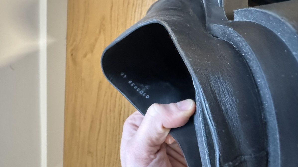 Rick Owens Rick Owens Bogun Slide Mules - Black Size US 12 / EU 45 - 8 Thumbnail