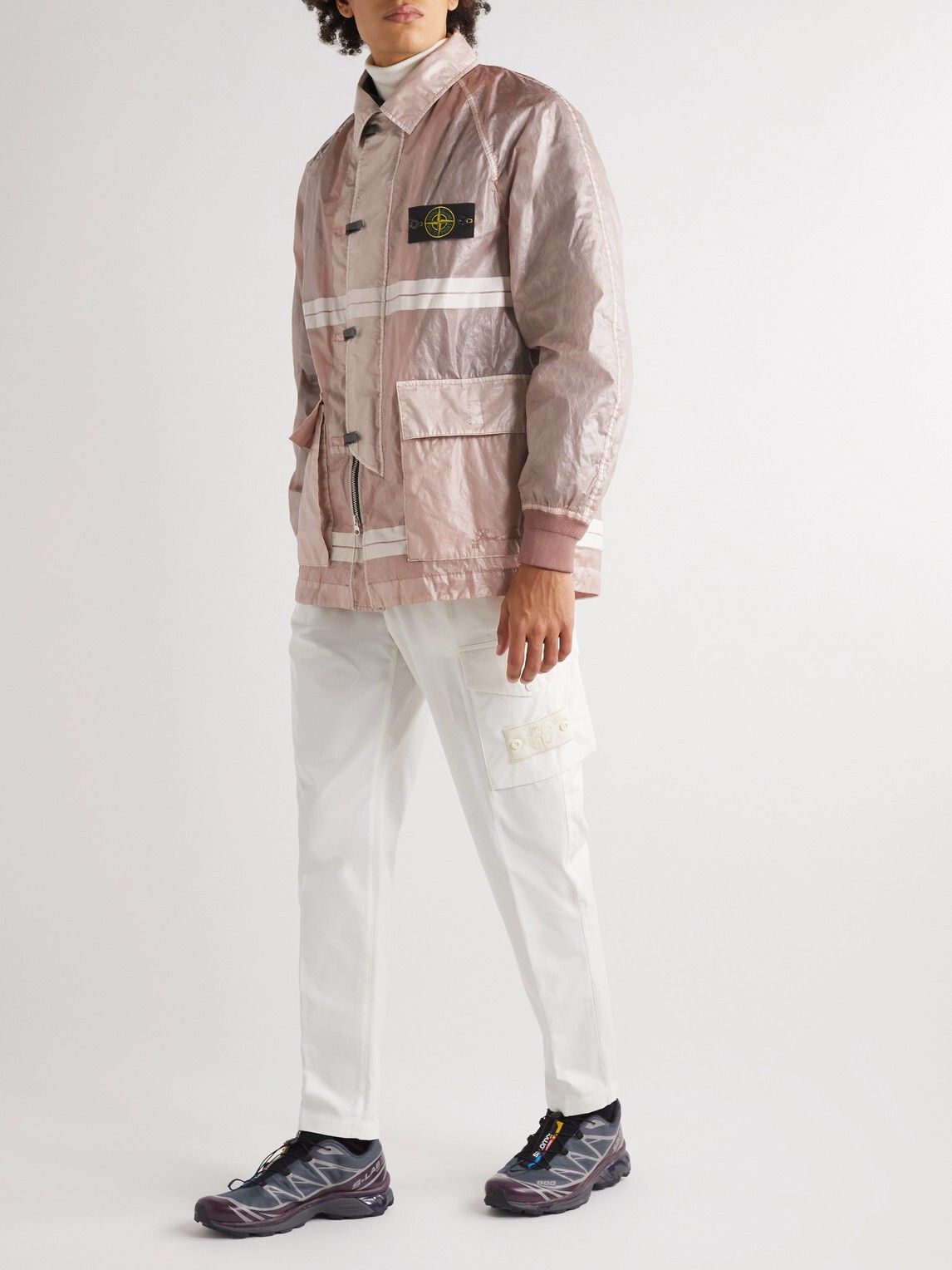Stone Island Stone Island 40th Anniversary 82/22 Jacket - Rose Quartz Size US M / EU 48-50 / 2 - 2 Thumbnail