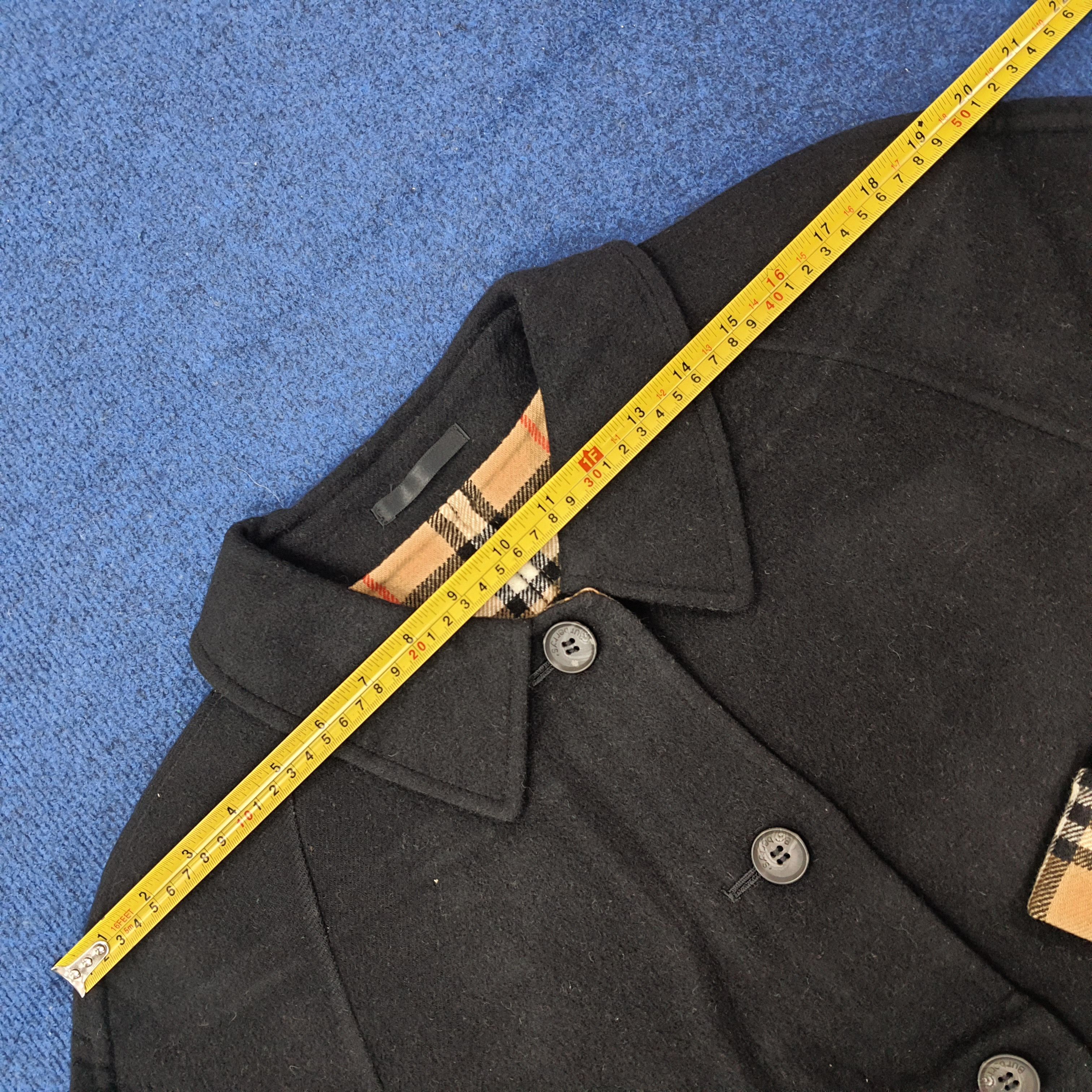 Burberry Vintage Burberrys' Nova Check Custom Logo Jacket C245N7 Size US L / EU 52-54 / 3 - 12 Thumbnail