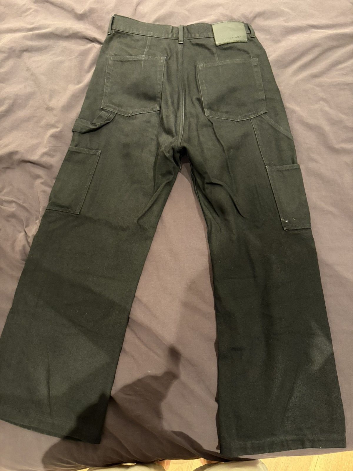 Rick Owens Drkshdw geth double knee carpenters MIJ Size US 31 - 3 Thumbnail