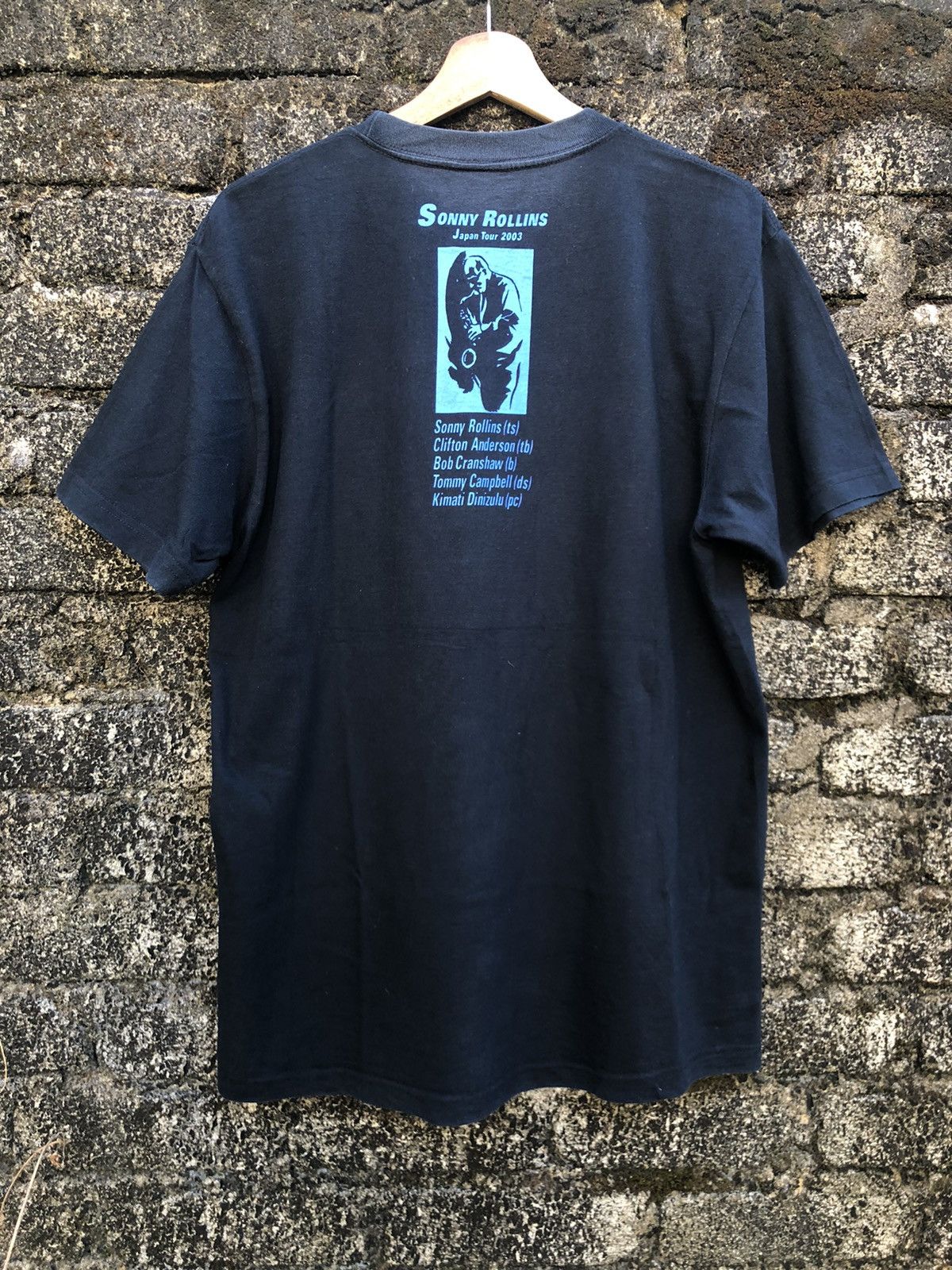 Band Tees × Vintage 2003 Vintage Sonny Rollins American Saxophonist Tshirt Size US L / EU 52-54 / 3 - 2 Thumbnail
