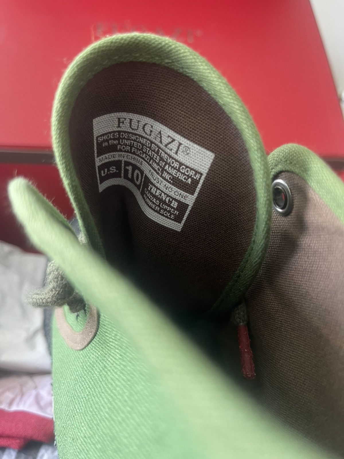 Fugazi Trench Olive Size US 10 / EU 43 - 3 Thumbnail