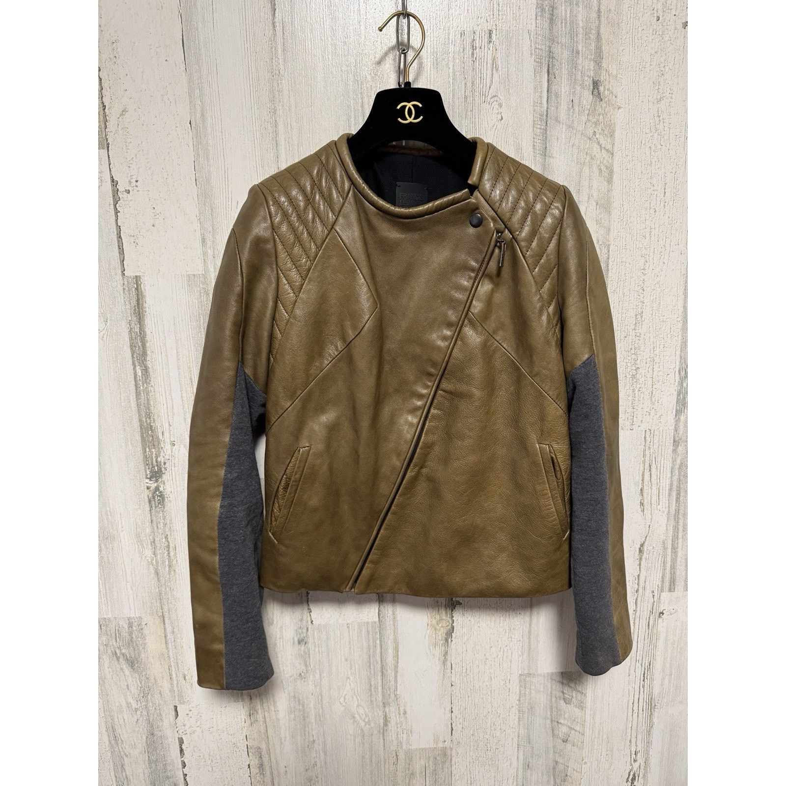 Other FRANCIS LEON STUDIOS Leather Jacket Size XS Size XS / US 0-2 / IT 36-38 - 8 Thumbnail