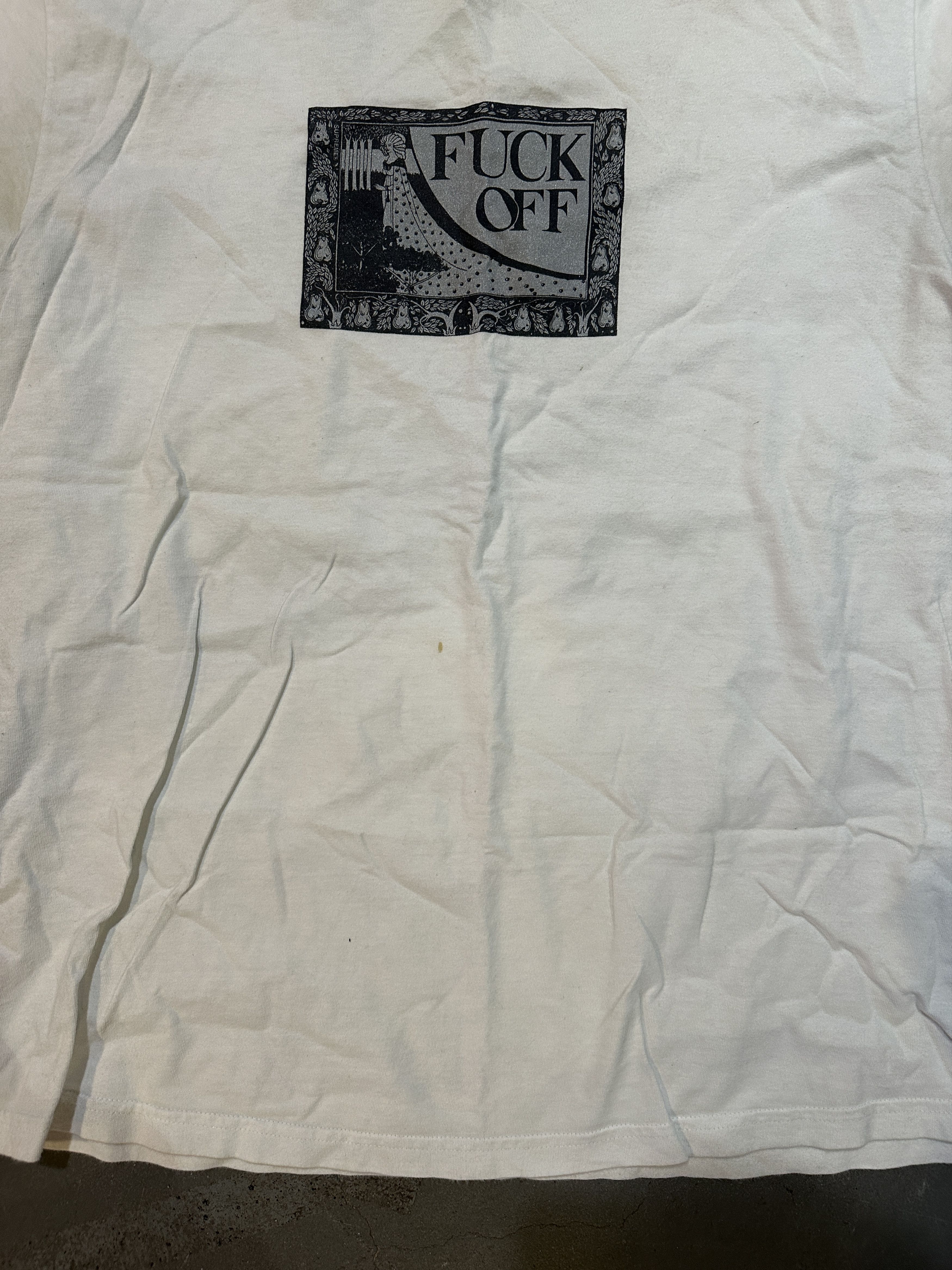 Supreme 2015 Supreme fuck off tee Size US XL / EU 56 / 4 - 3 Thumbnail