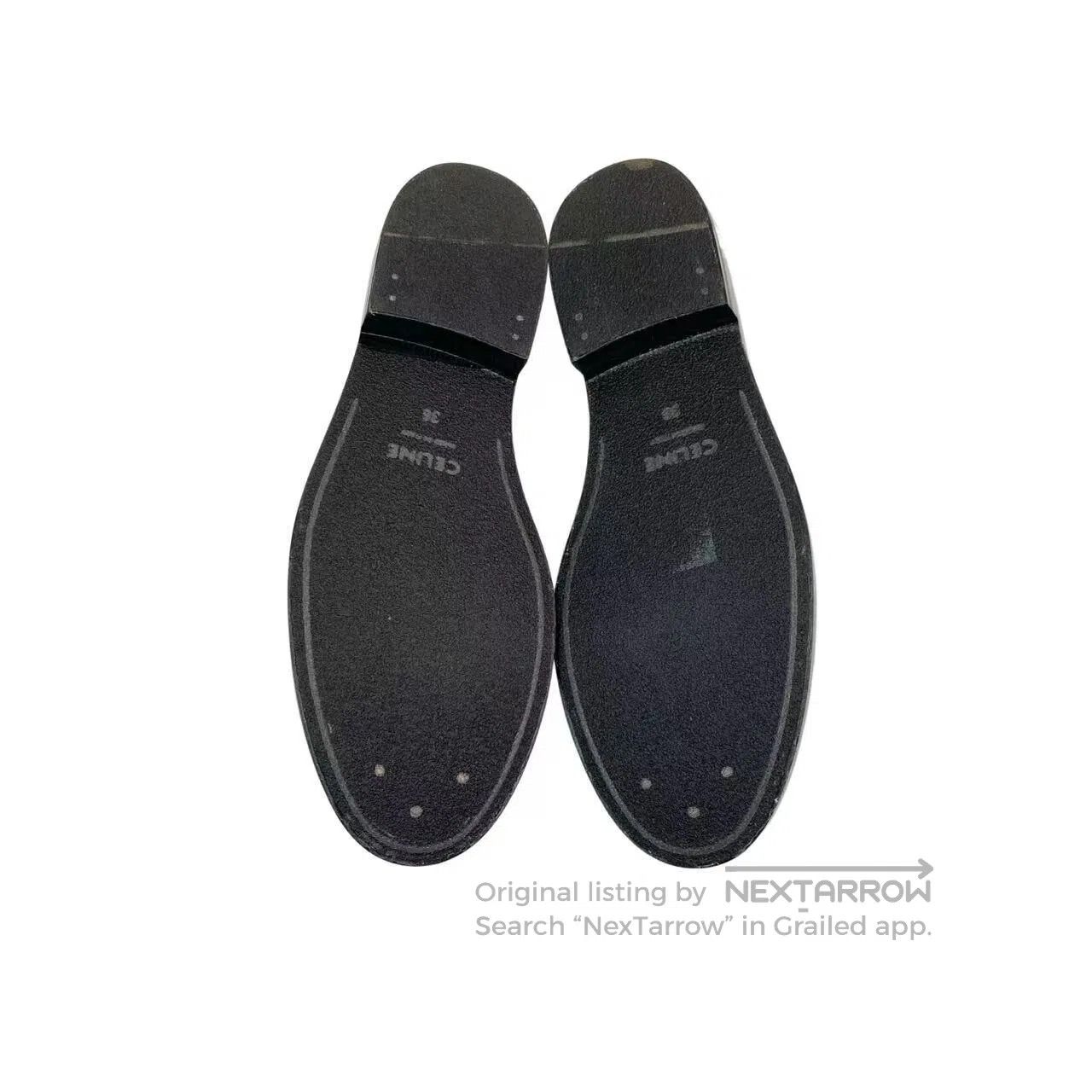 Celine Celine Arc de Triomphe gold chain white loafers| Size US 5.5 / IT 35.5 - 6 Thumbnail