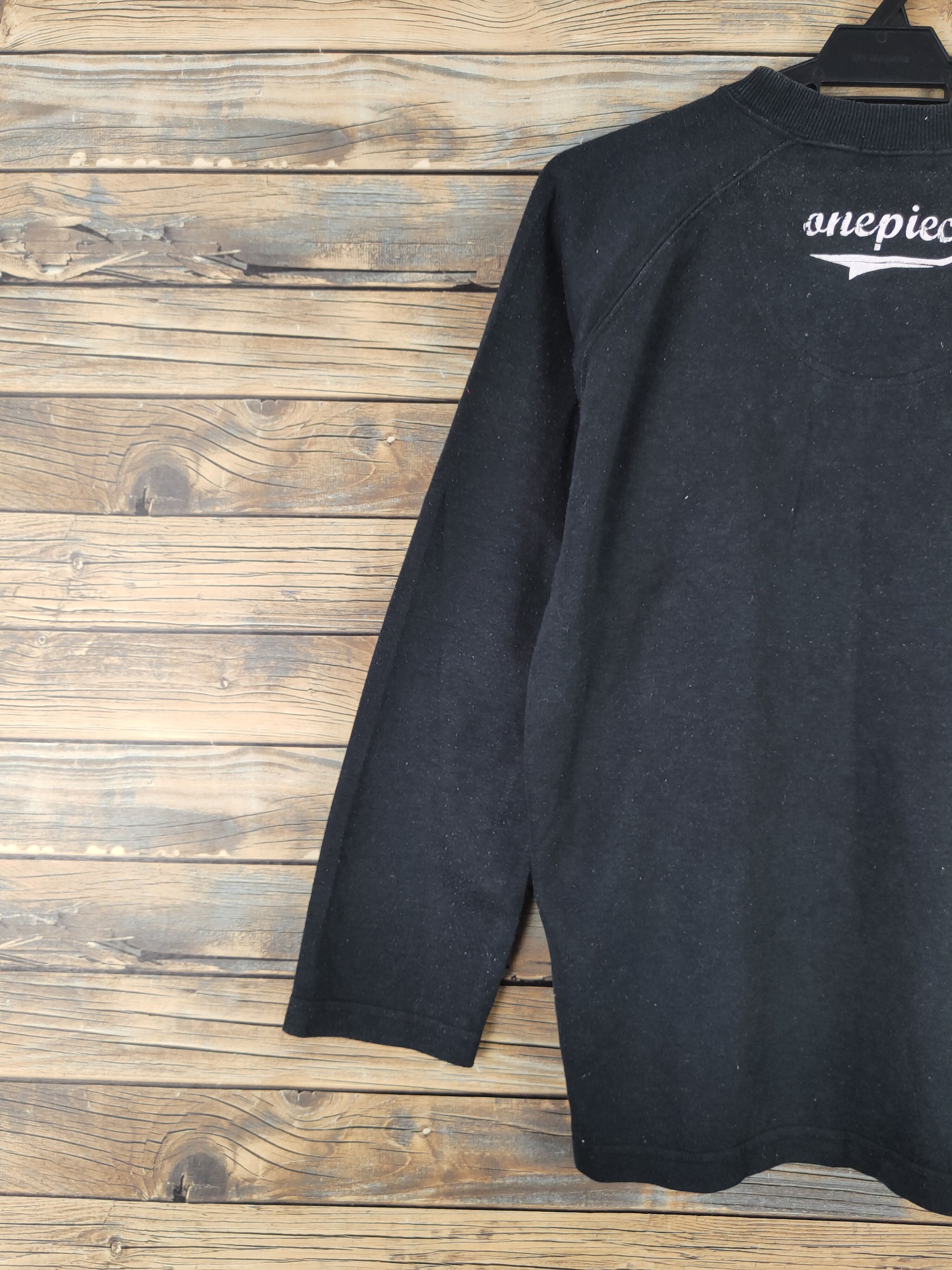 One Piece DL One Piece Black Long Sleeve T-shirt #565 Size US L / EU 52-54 / 3 - 10 Thumbnail