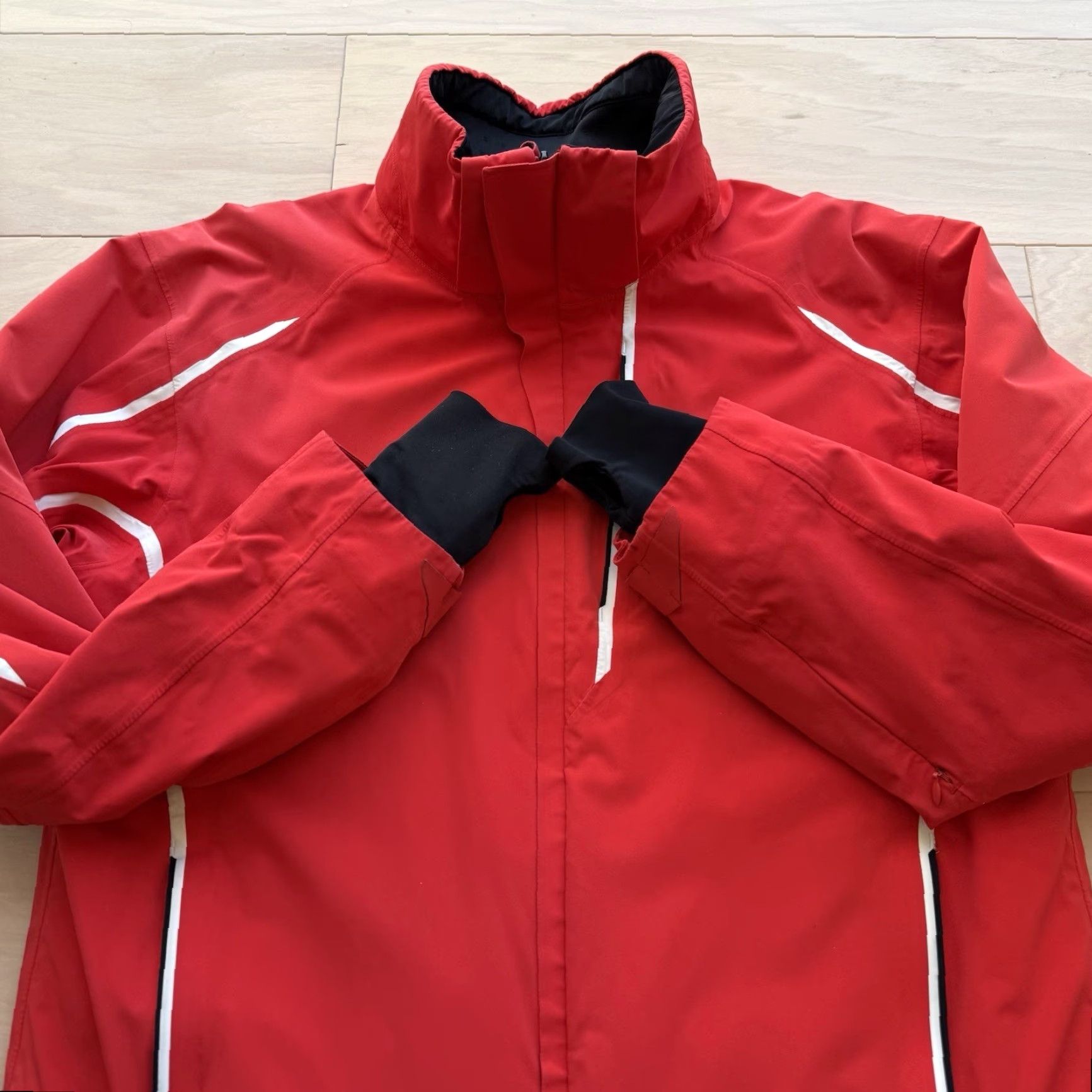 Vintage Mountain Force Jacket 50 Red Full Zip Insulated Winter Outerwear Ski Coat Parka Men Size US M / EU 48-50 / 2 - 4 Thumbnail