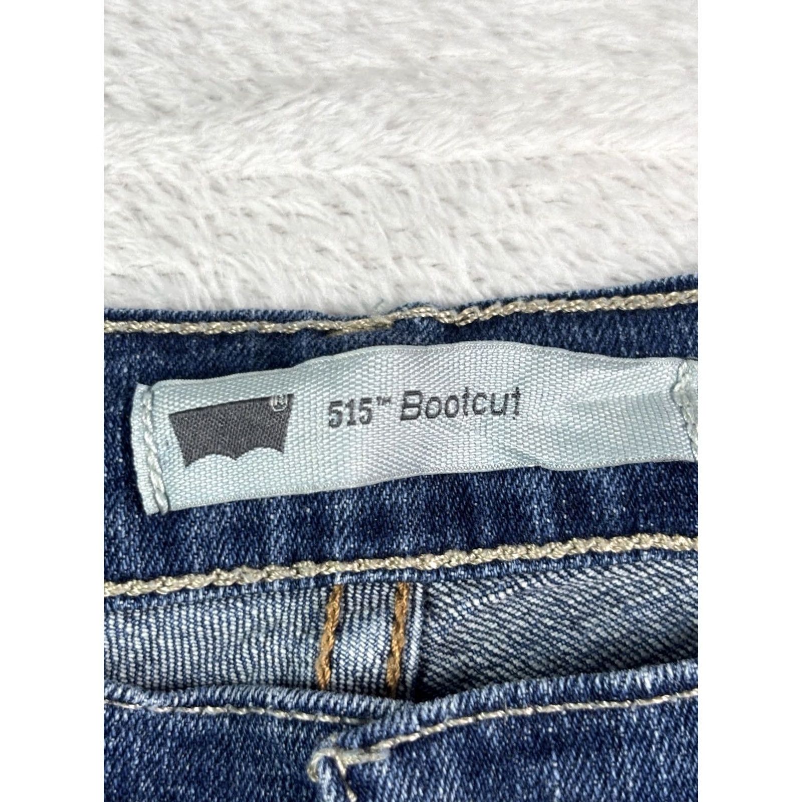 Levi's VINTAGE Levi’s 512 Jeans Women’s Bootcut Denim Stretch Size 12L 31x34 Blue Slimming 90s USA Mens Womens Girls Size 34" / US 12 / IT 48 - 7 Thumbnail