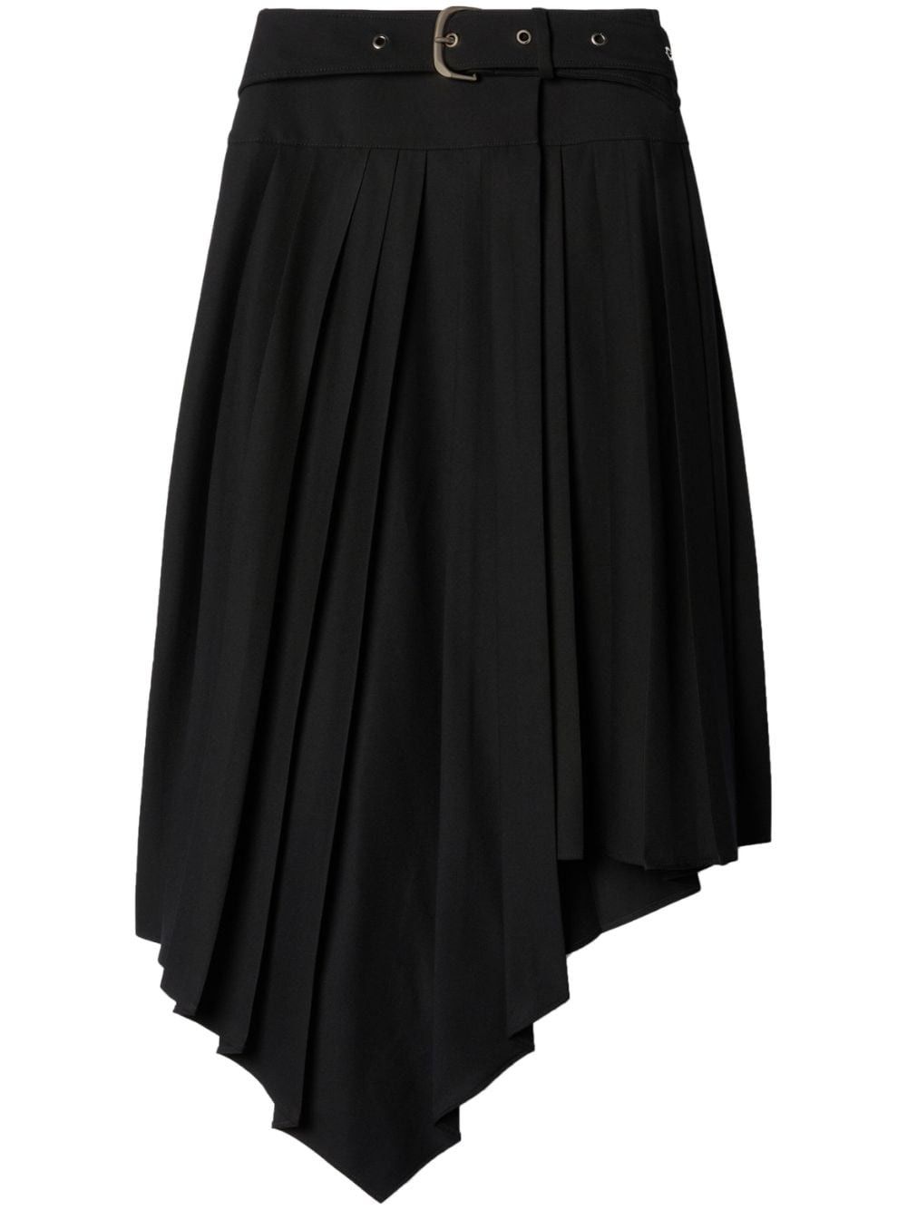 Off-White BELTED PLEATED SKIRT Size 27" / US 4 / IT 40 - 1 Thumbnail