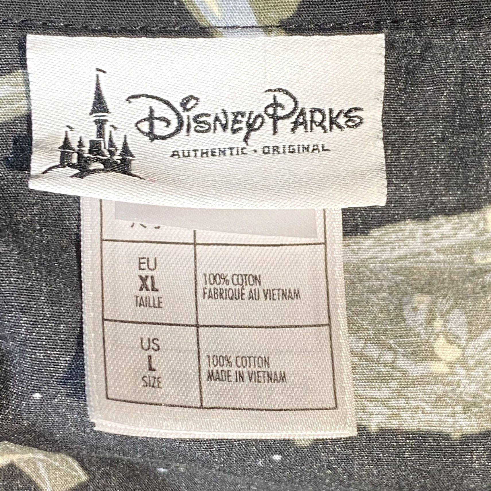 Disney DISNEY PARKS Star Wars Battles Button-Up Black Short Sleeve 2XL Multicolor Millennium Falcon Mens Size US XXL / EU 58 / 5 - 7 Thumbnail