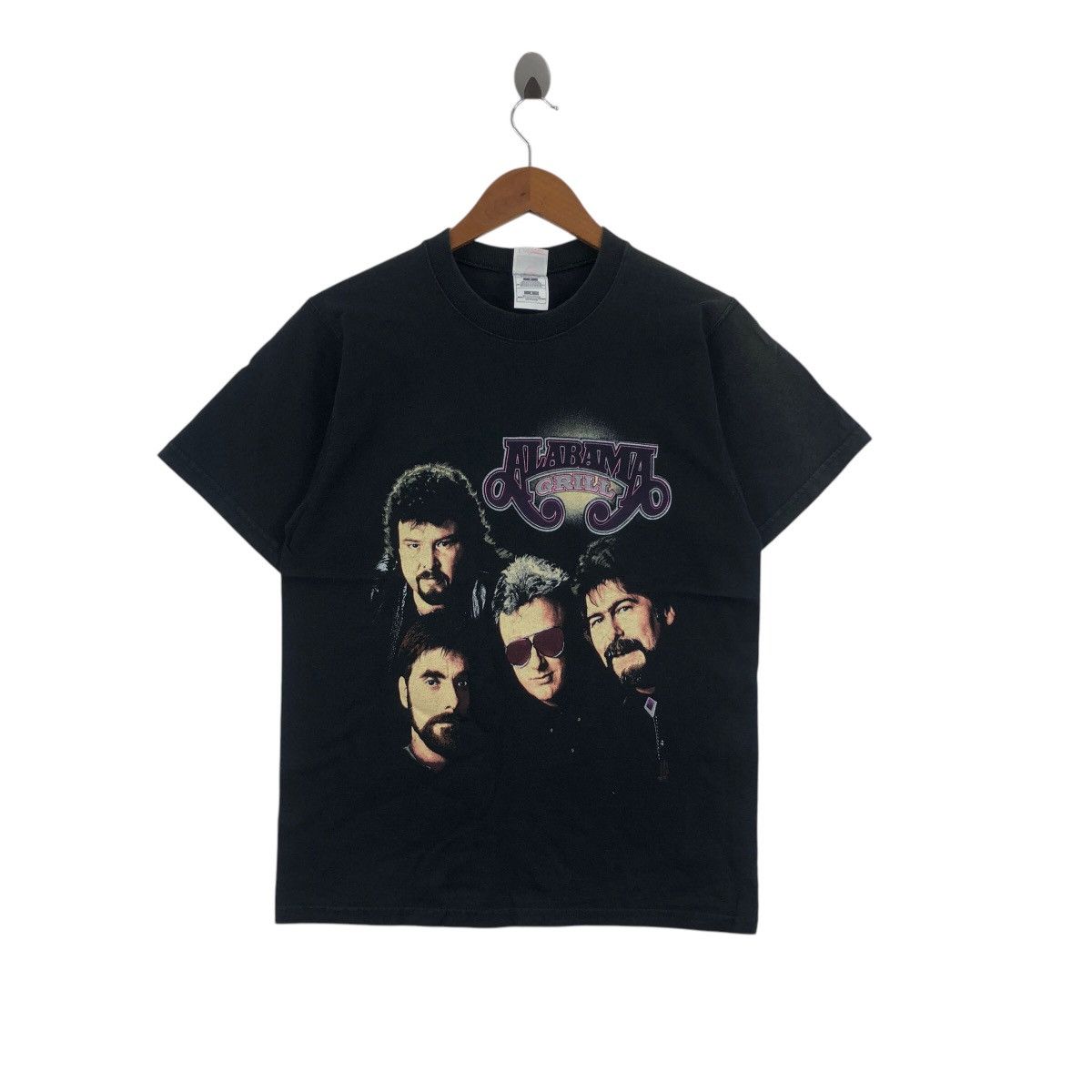 Band Tees × Vintage Vintage 90s ALABAMA GRILL Tee Shirt Band Tees Size US S / EU 44-46 / 1 - 1 Thumbnail