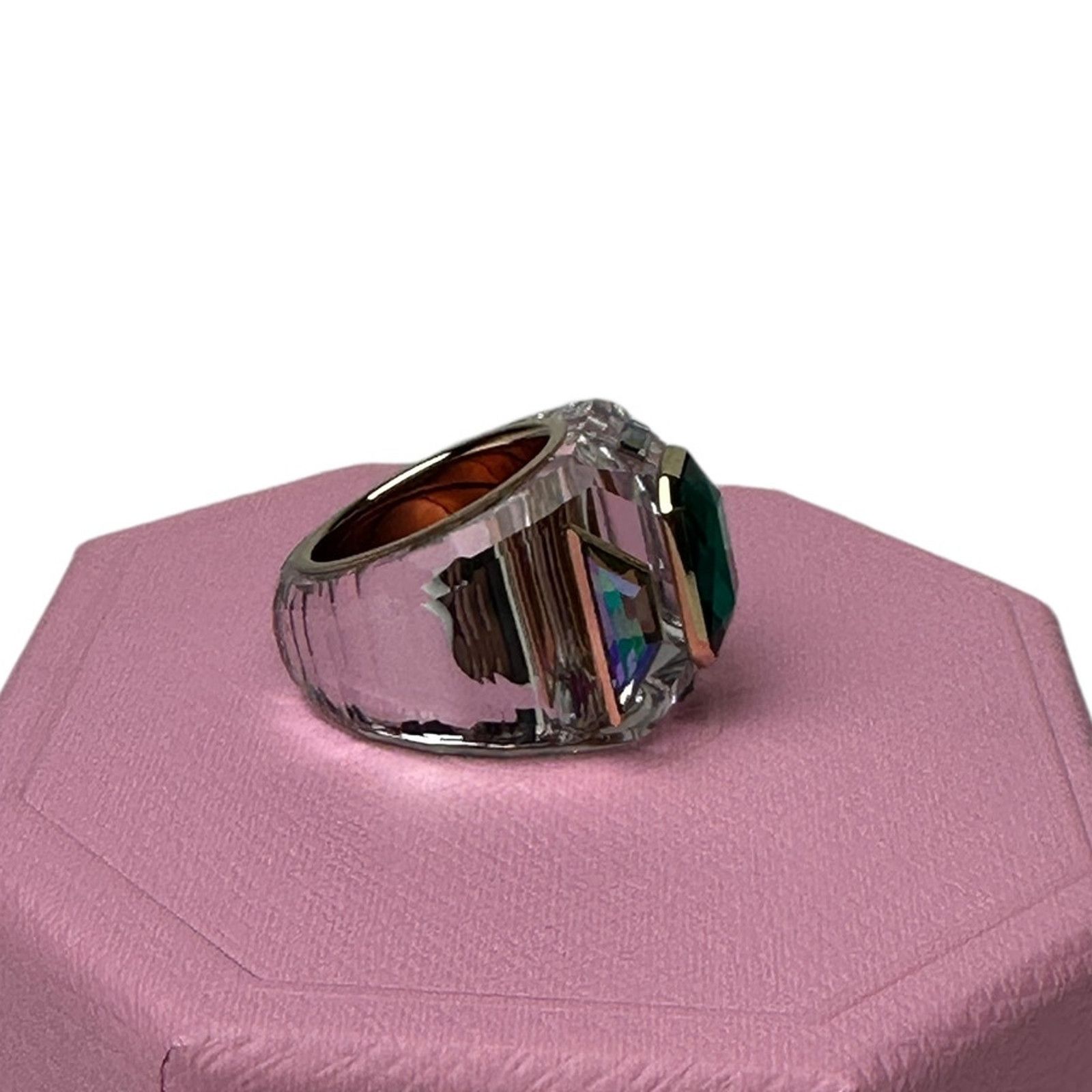 Swarovski Swarovski Chroma cocktail ring Green, EUR 58 USA 8 Size ONE SIZE - 7 Thumbnail